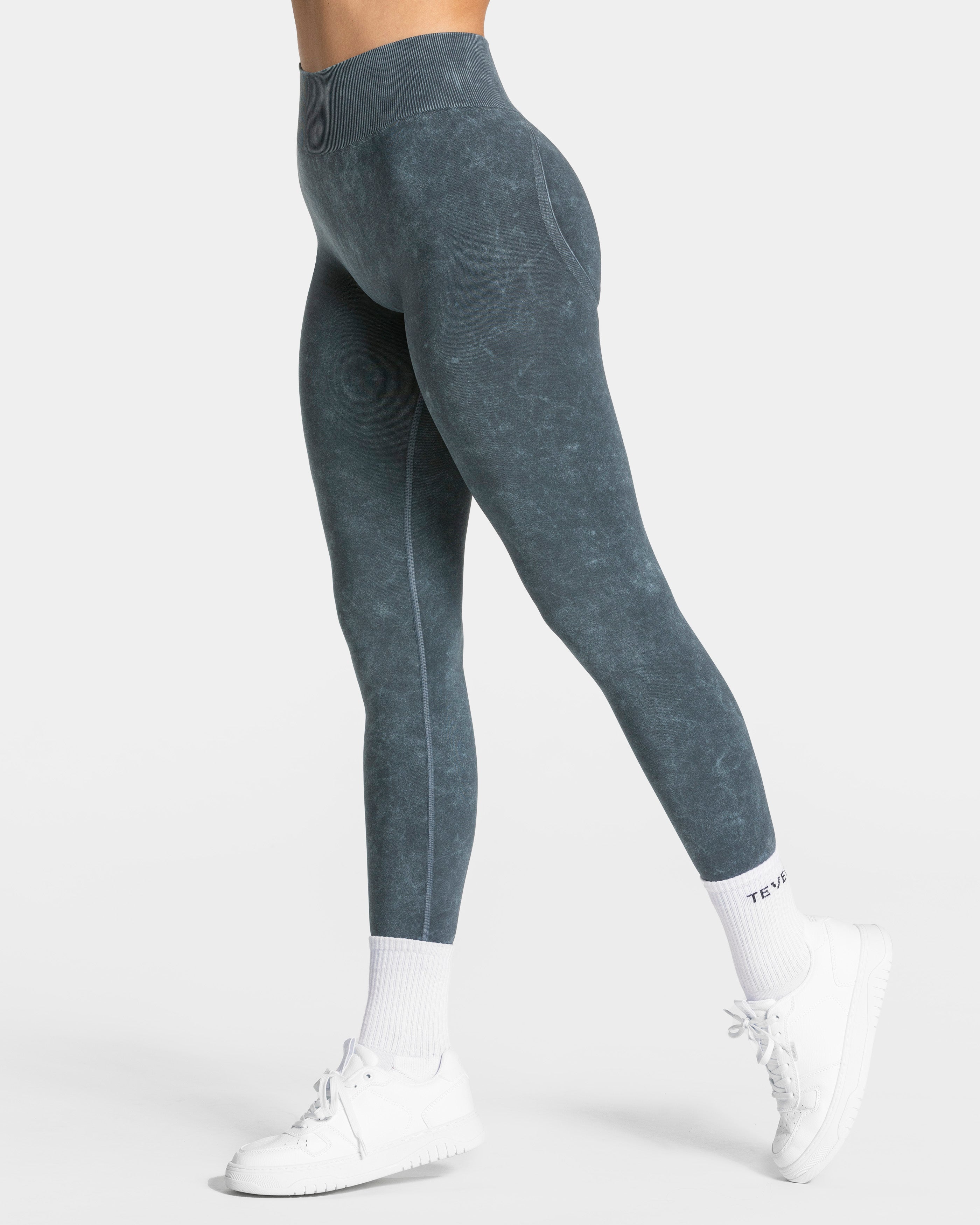 Acid Covert Scrunch Leggings "Navy"