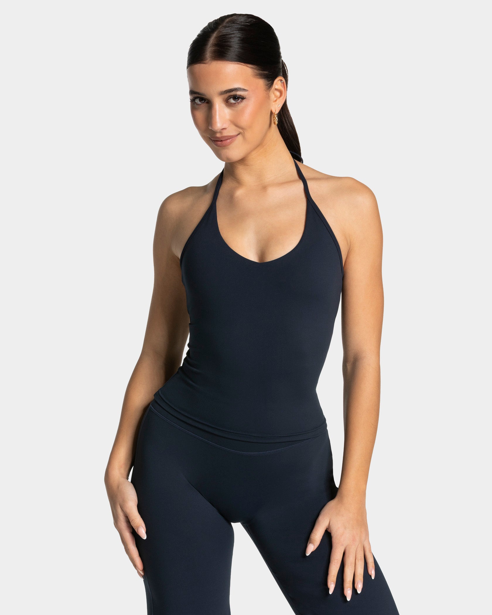 Allrounder Neckholder Cami Top "Midnight"