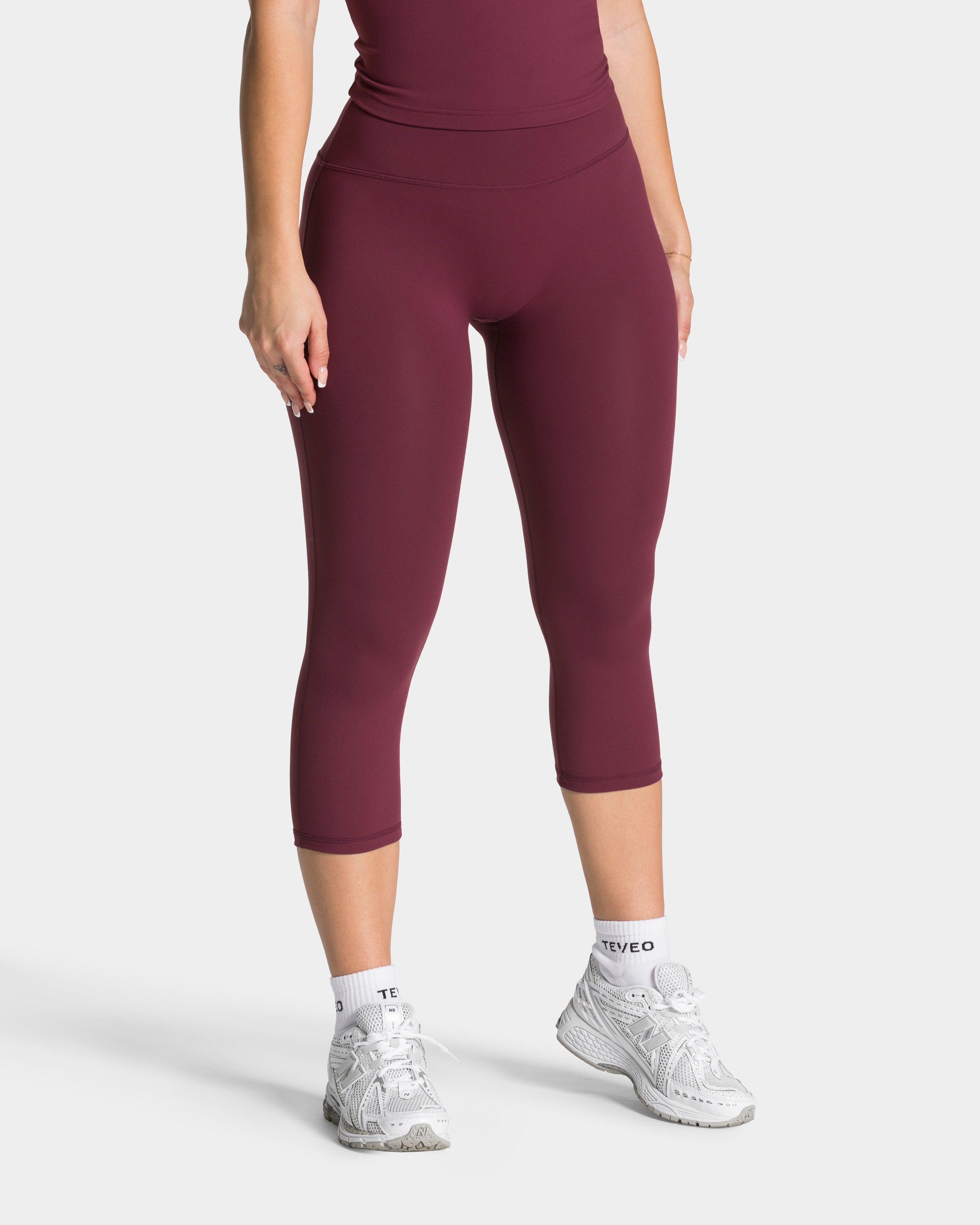 Allrounder Capri Leggings "Pflaume"