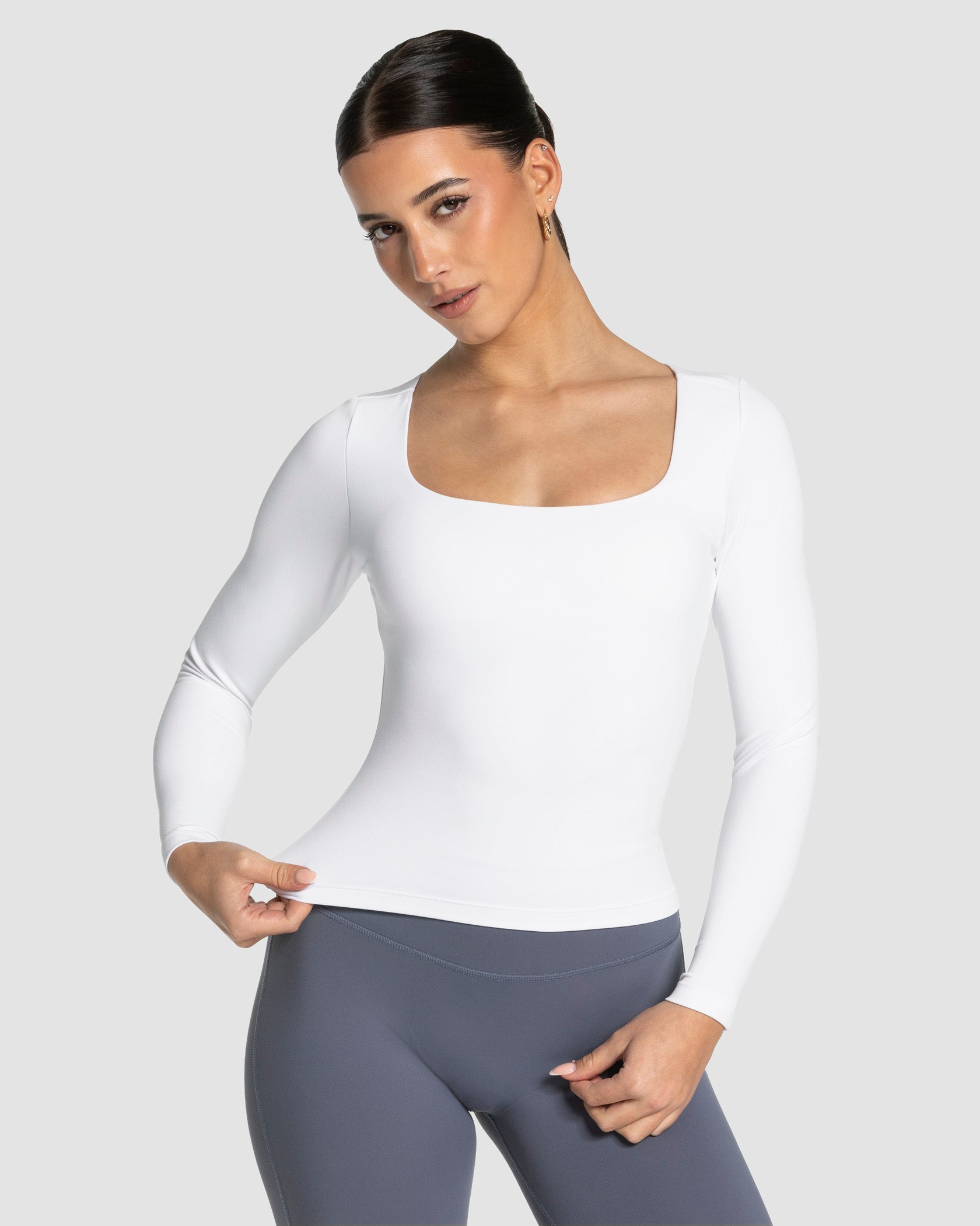 Allrounder Longsleeve "Weiß"