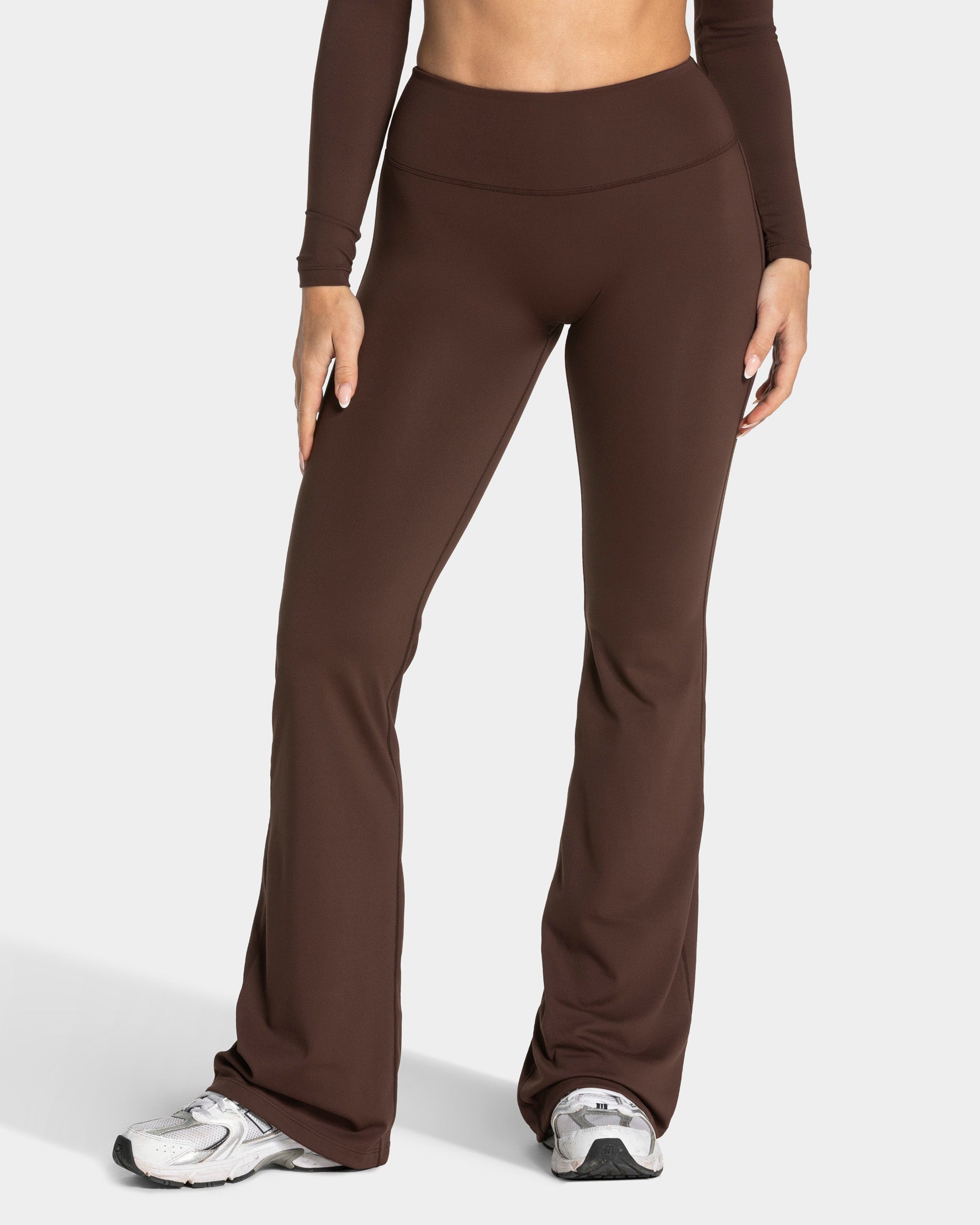 Allrounder Sculpt Scrunch Flared Leggings Tall "Espresso"