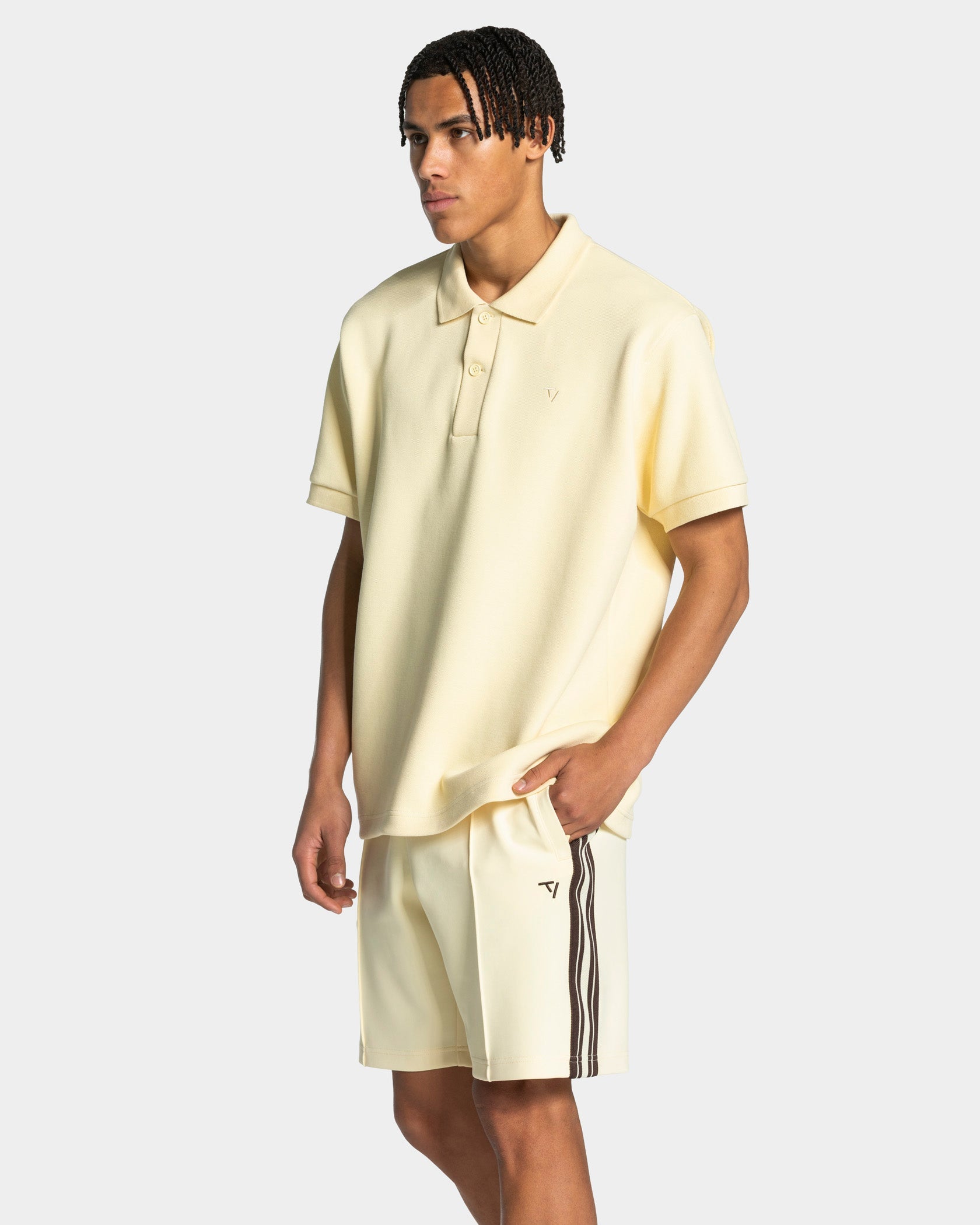 Club Oversized Polo "Butter Yellow"