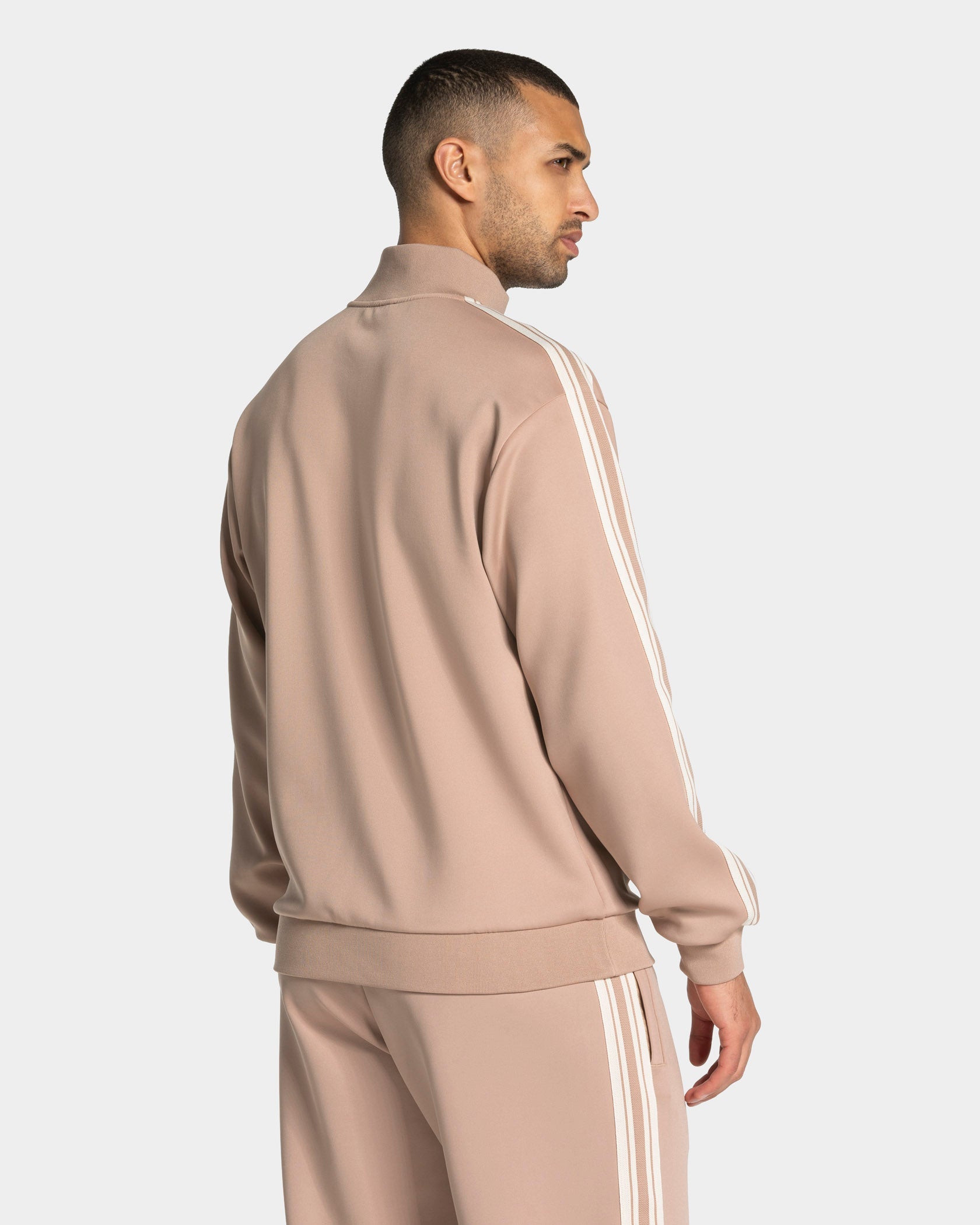 Club Zip Jacke "Beige"