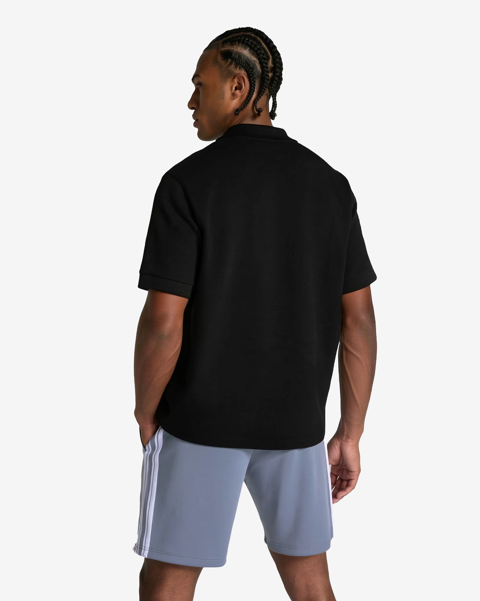 Club Oversized Polo "Schwarz"