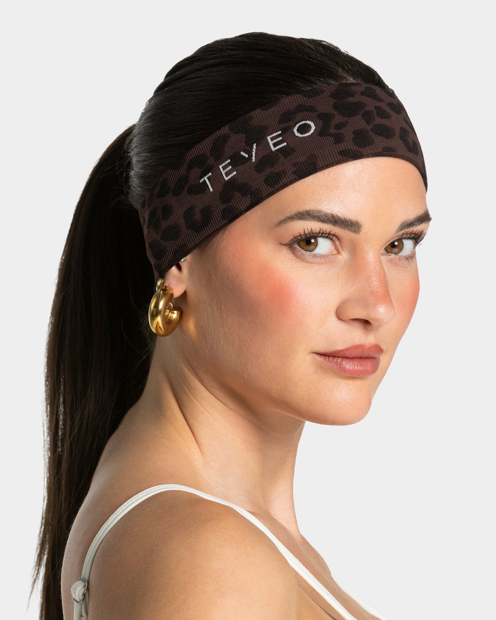 Contrastline Haarband "Leo Espresso"