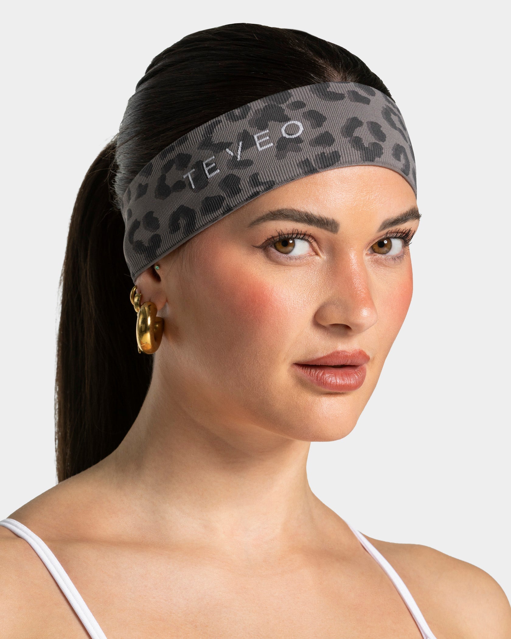 Contrastline Haarband "Leo Graphit"