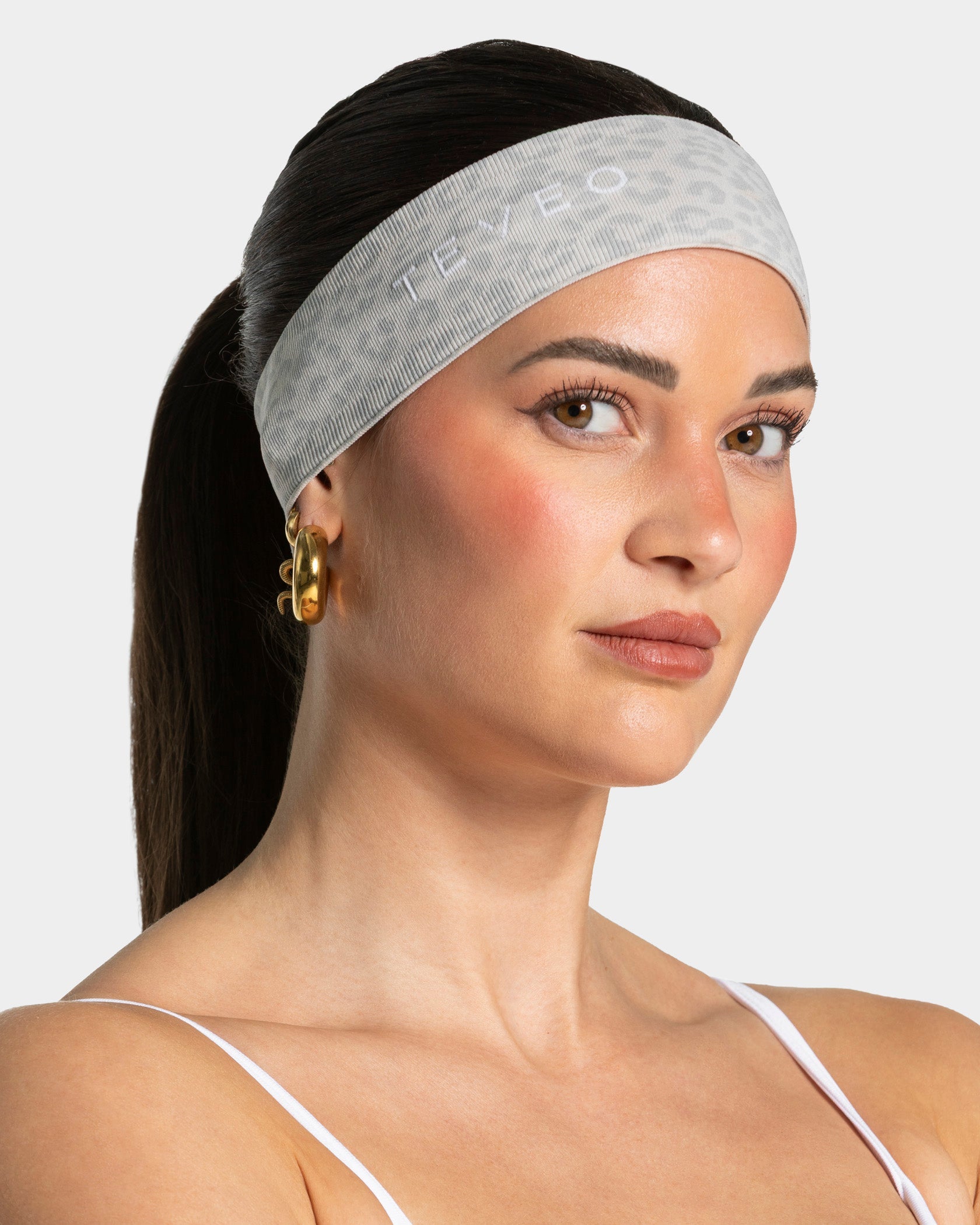 Contrastline Haarband "Leo Hellgrau"