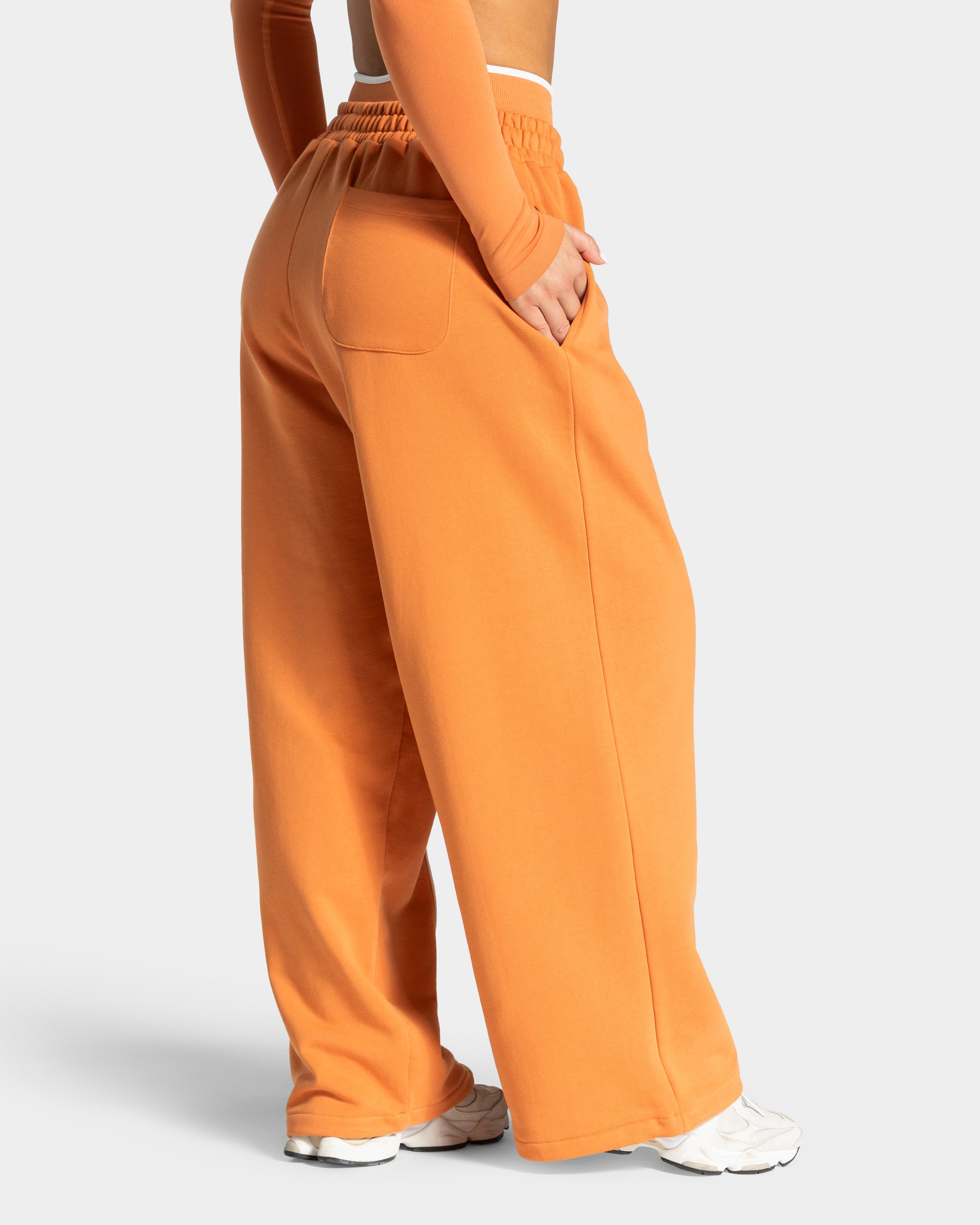 Contrastline Wide Leg Jogger "Pumpkin Spice"