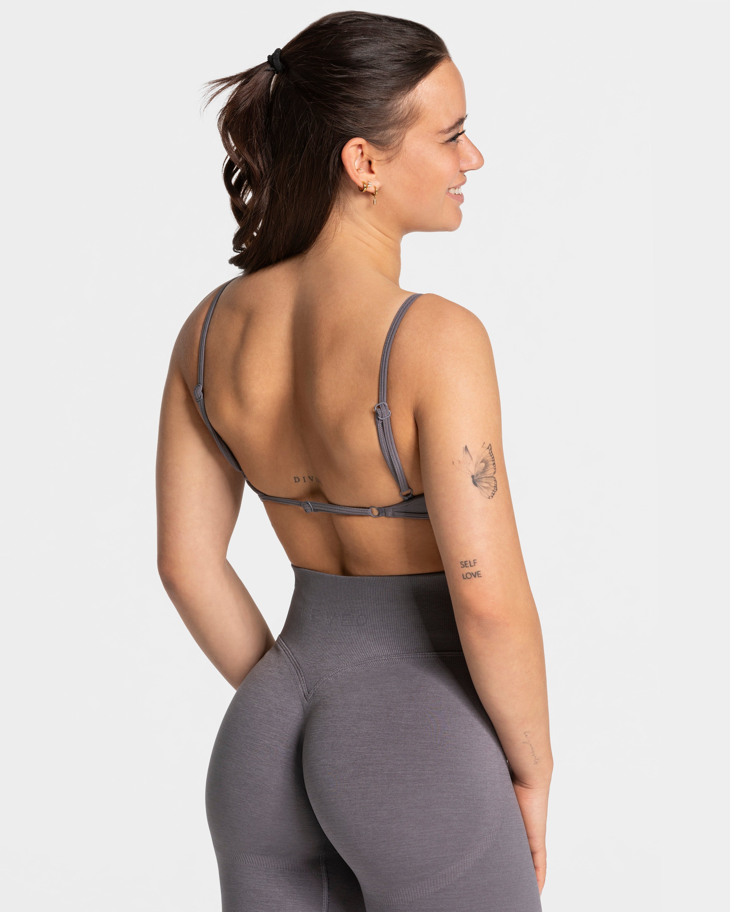 Femme Backless Bh "Graphit"