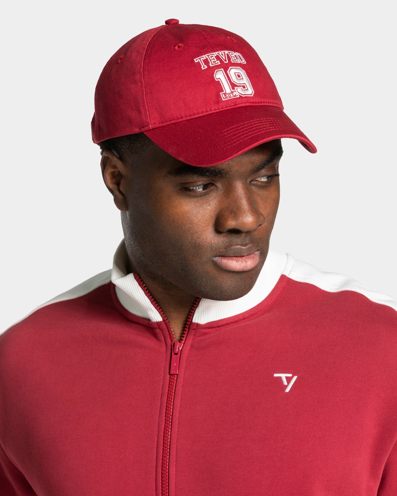 Football Cap "Cranberry"