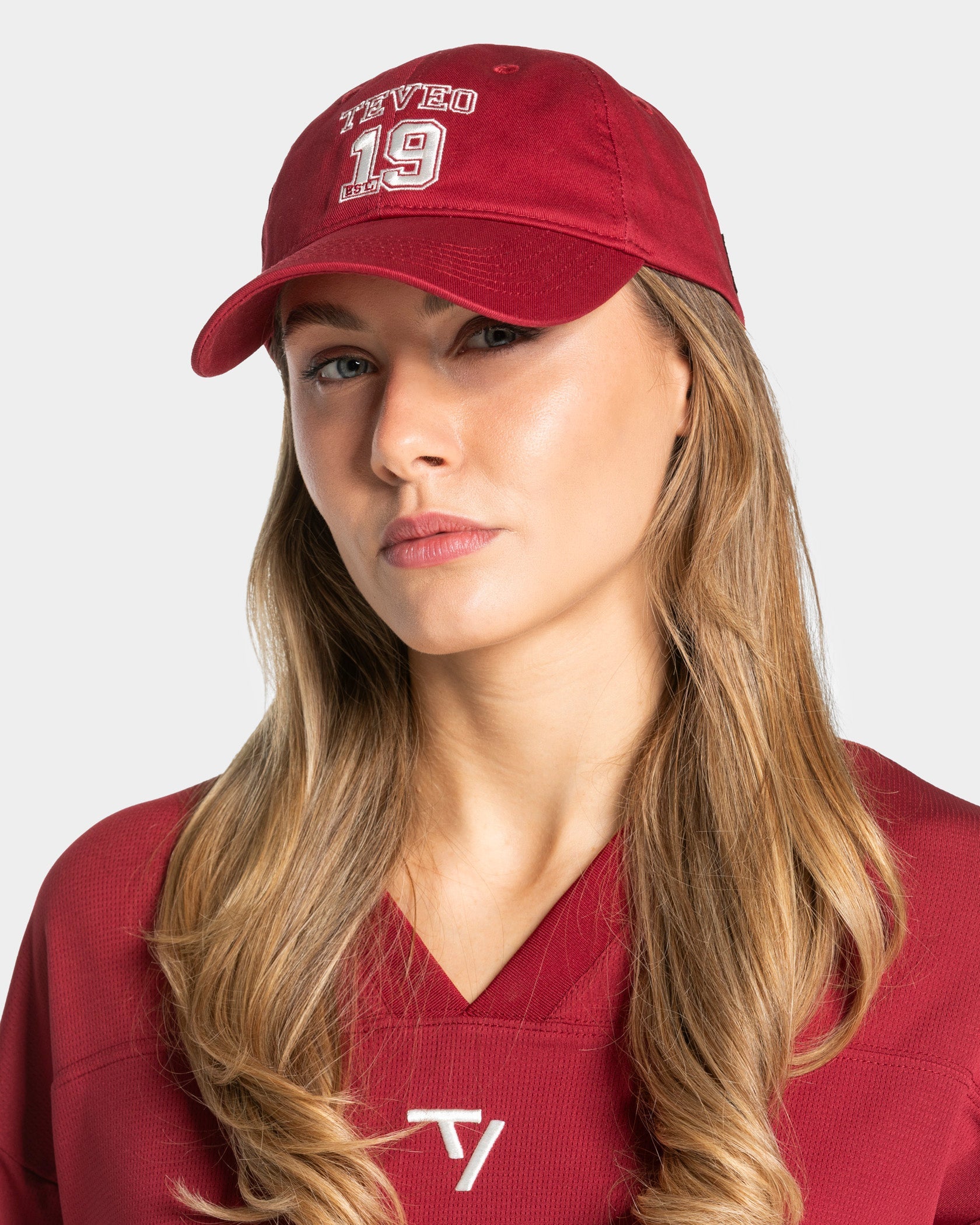 Football Cap "Cranberry"