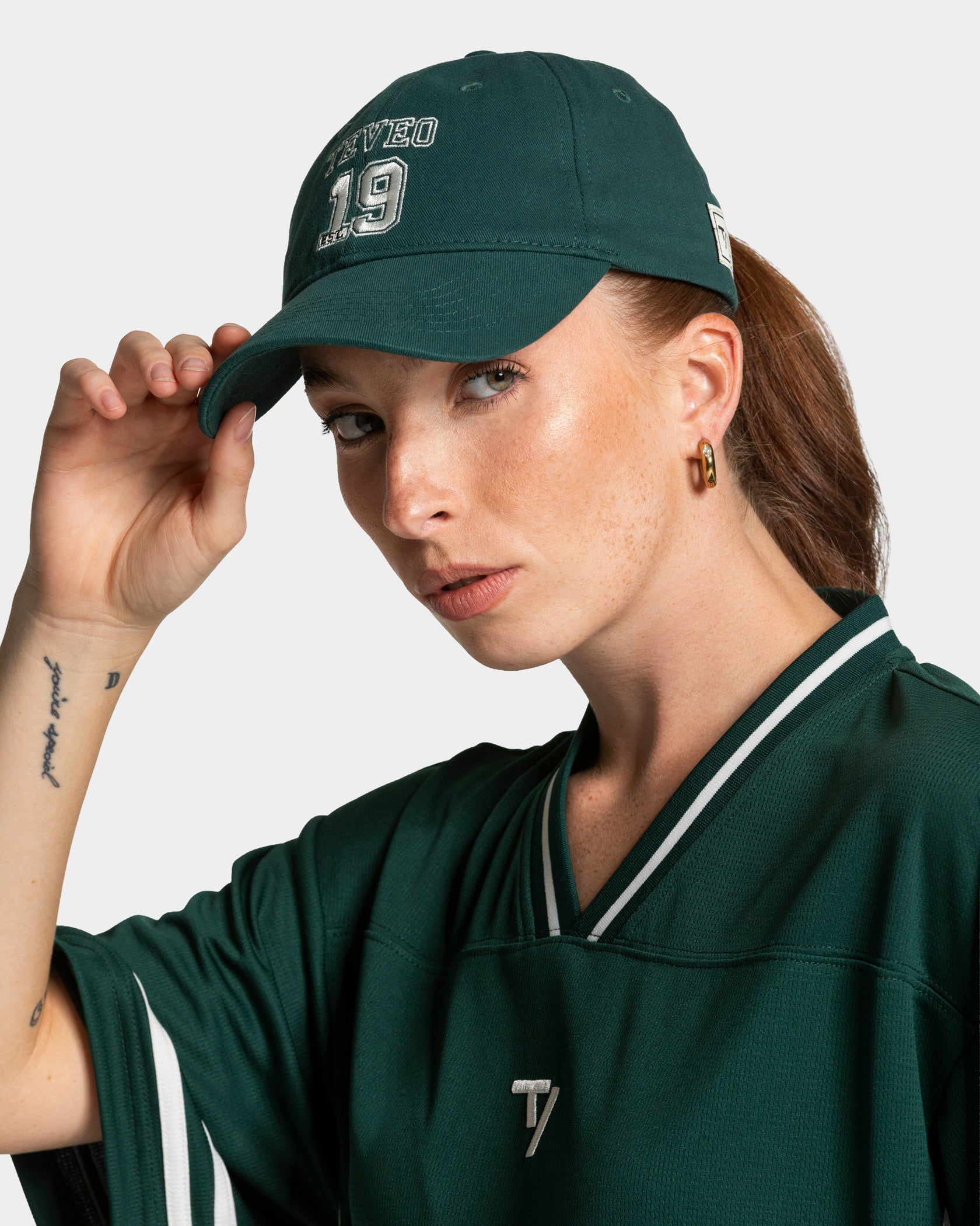 Football Cap "Dunkelgrün"