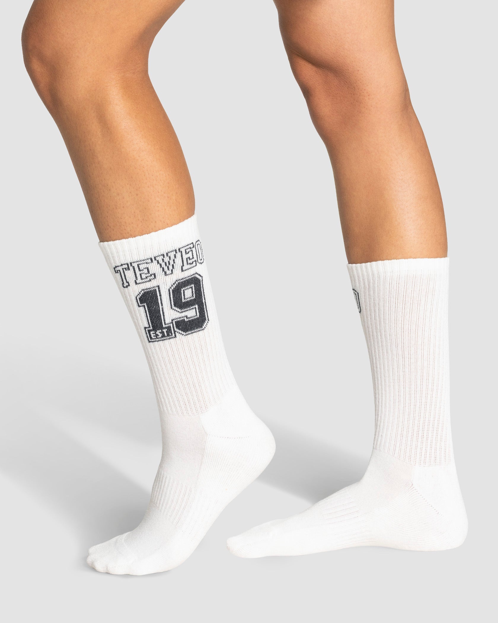 Football Socken "Midnight/Off White"
