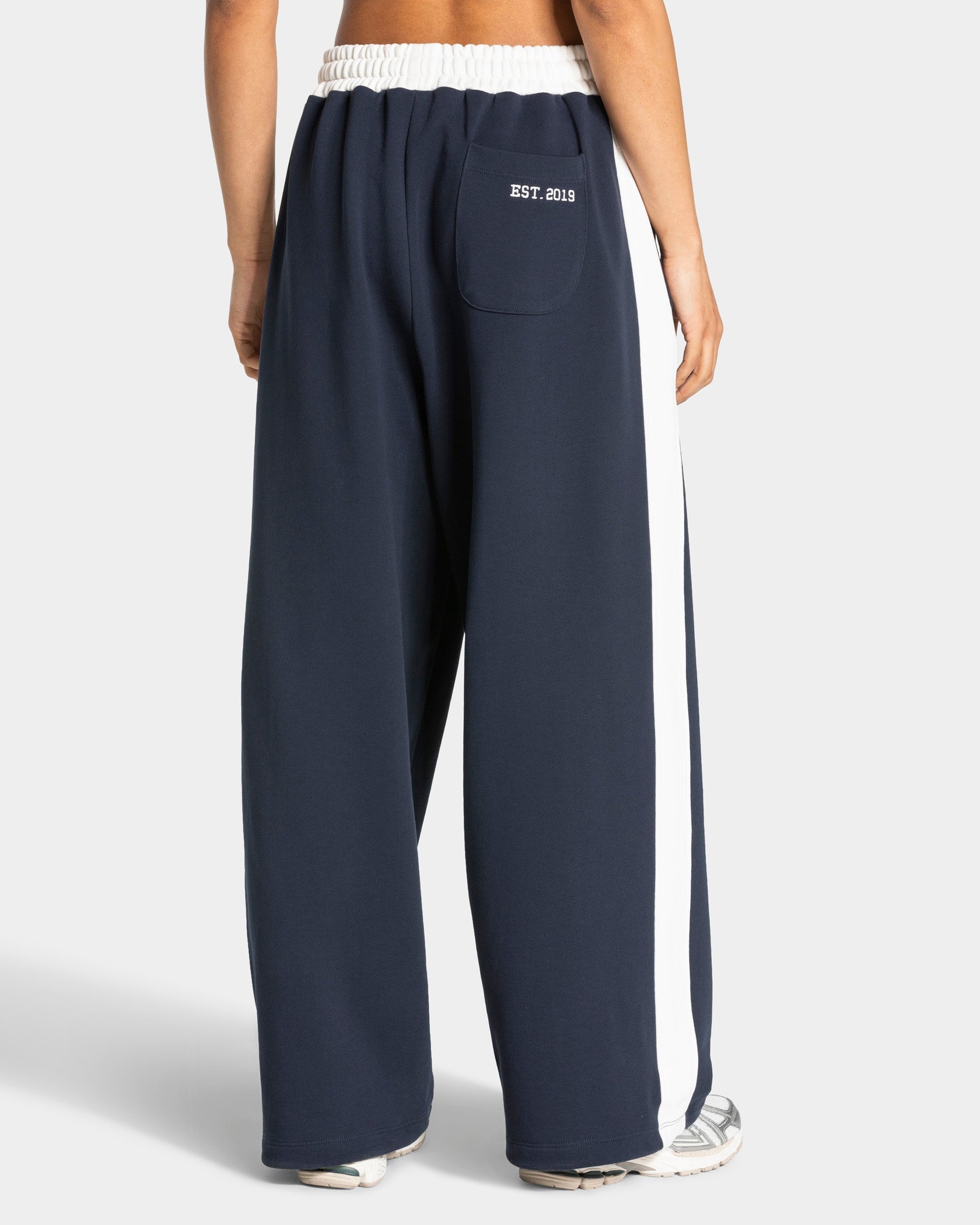 Football Wide Leg Jogger "Midnight"