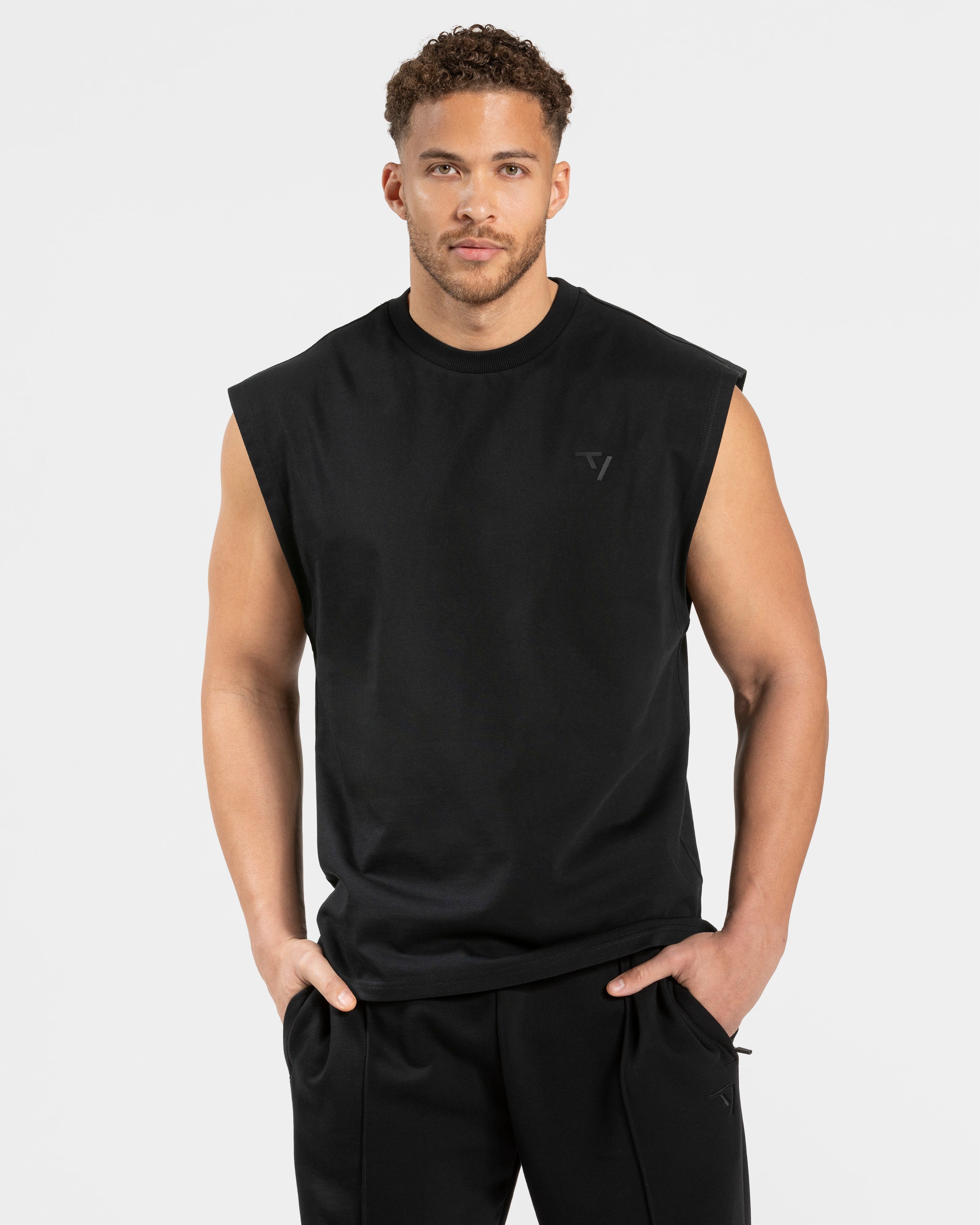 Contrastline Oversized Tank "Schwarz"