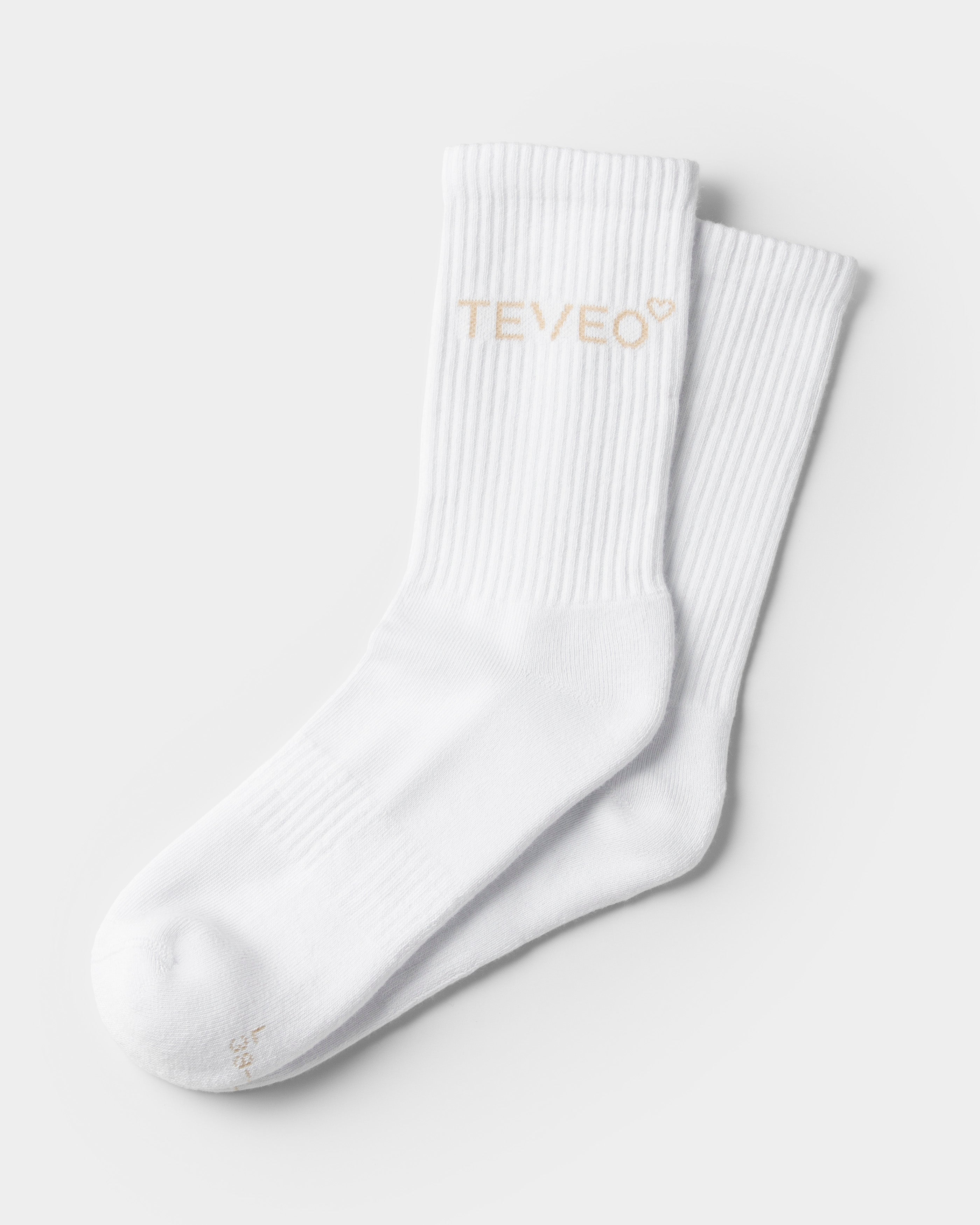 Contrastline Socken (2er Pack) "Off White - Cream"