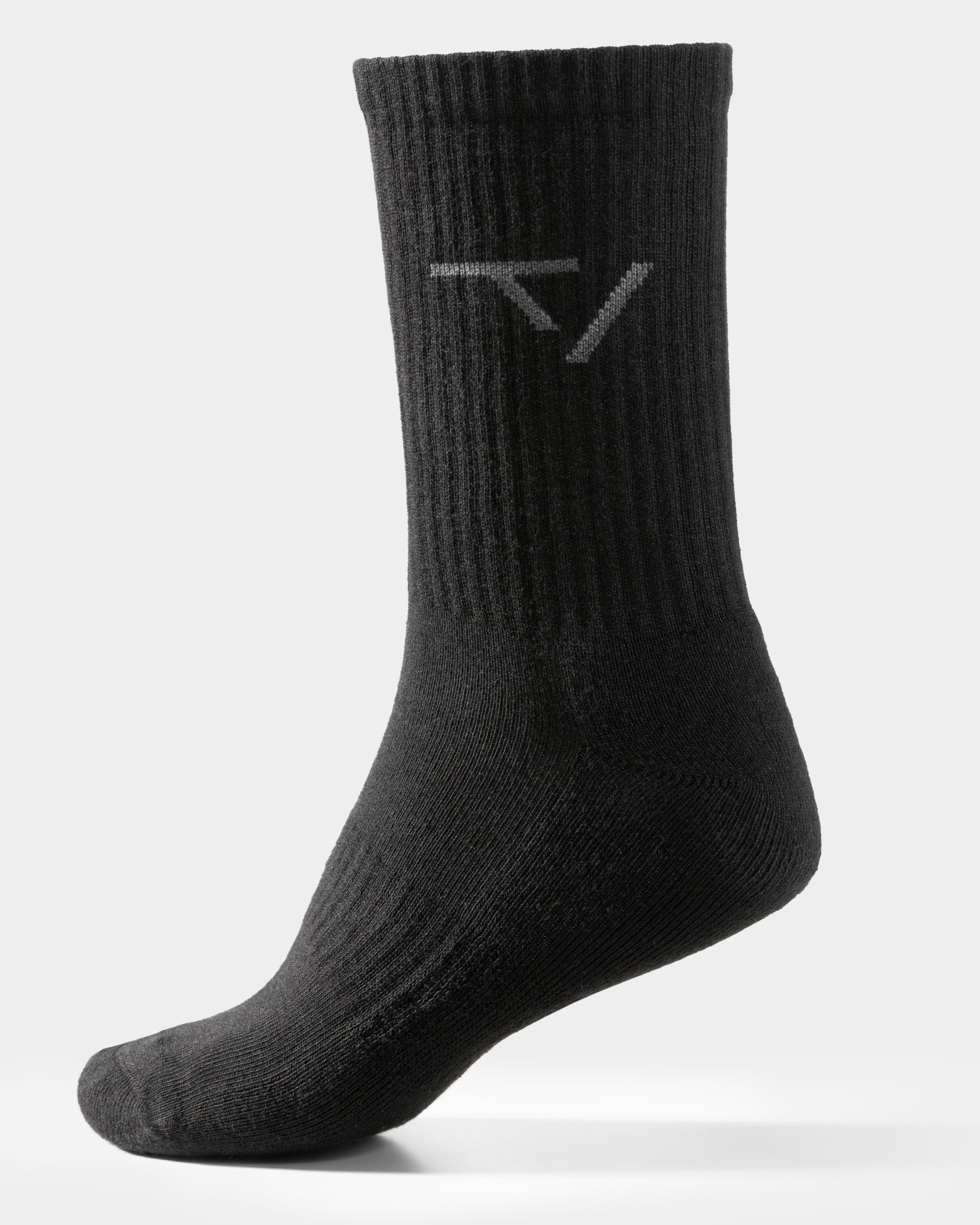 Contrastline TV Socken (2er-Pack) "Schwarz"