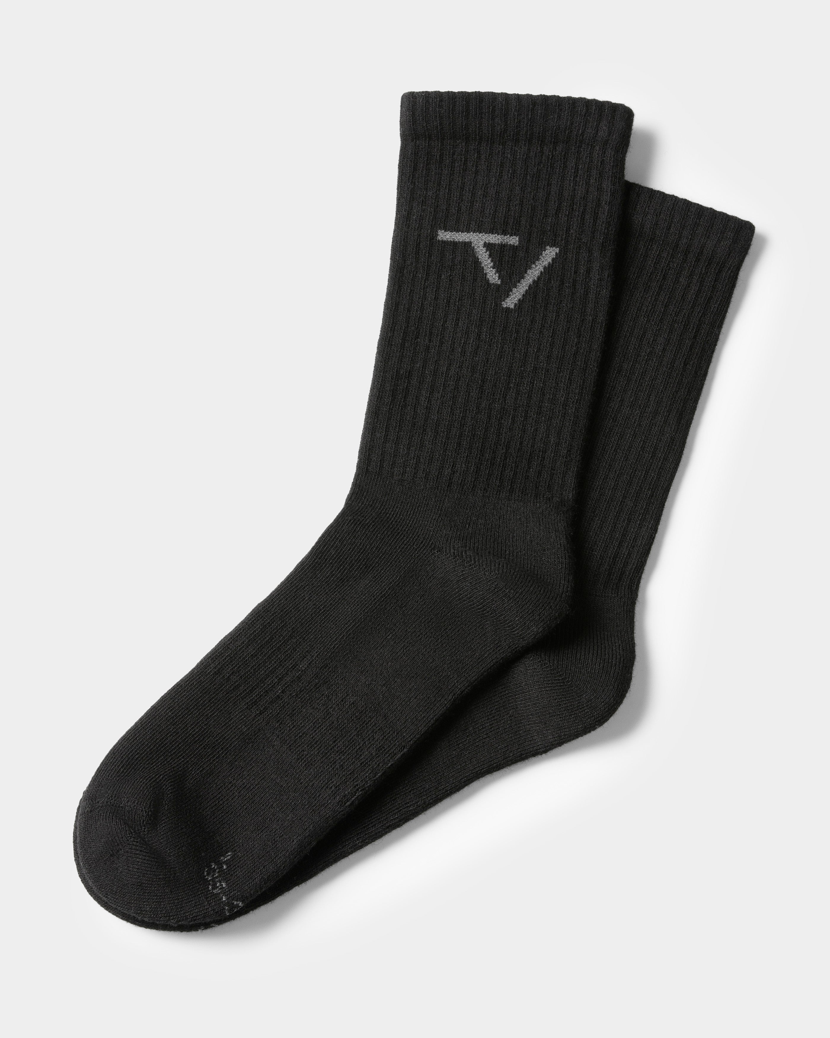 Contrastline TV Socken (2er-Pack) "Schwarz"