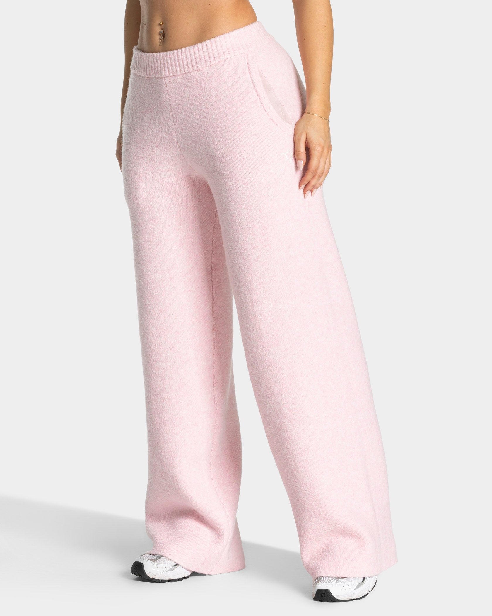 Knit Straight Leg Pants "Rosa"