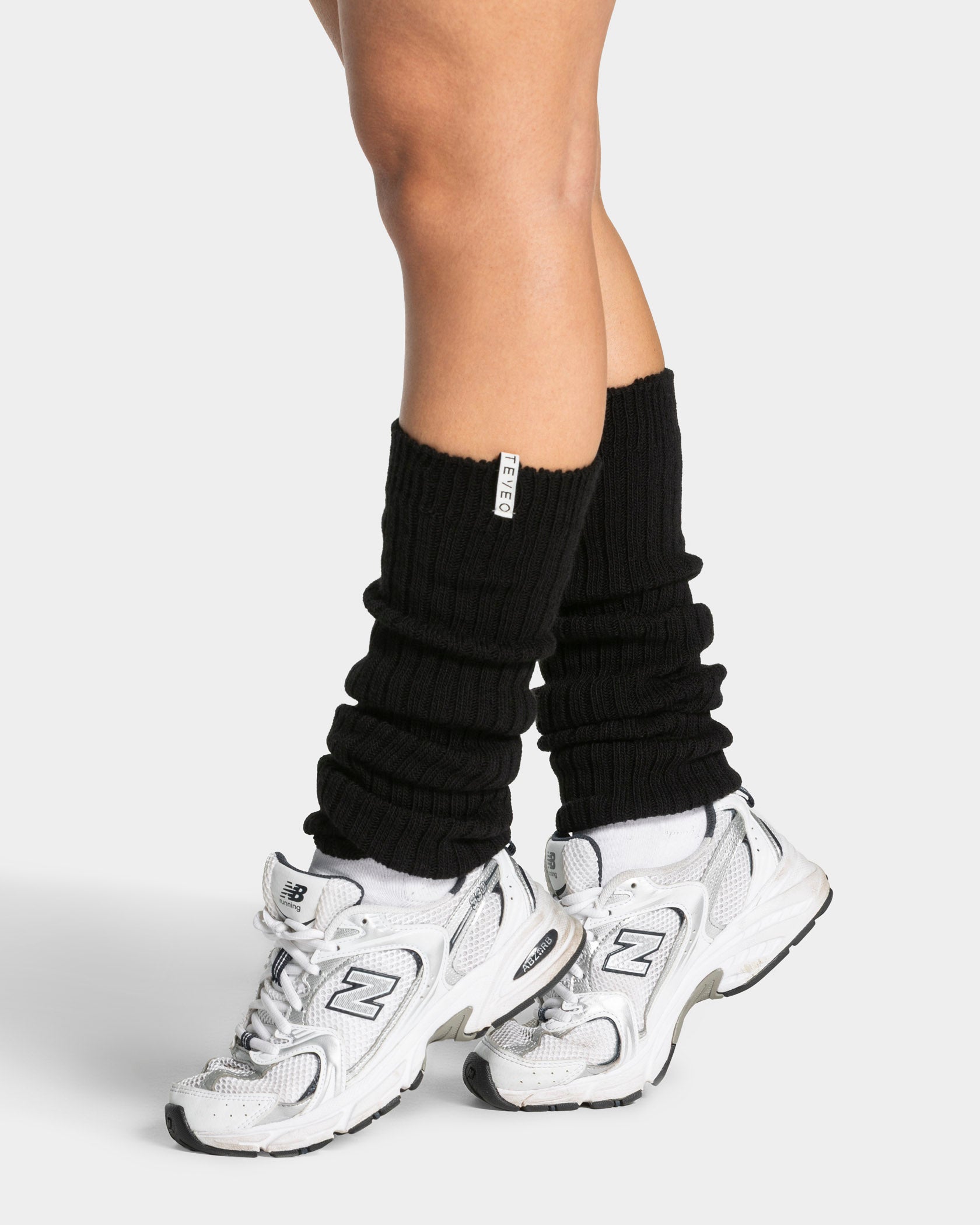 Knit Stulpen "Schwarz"