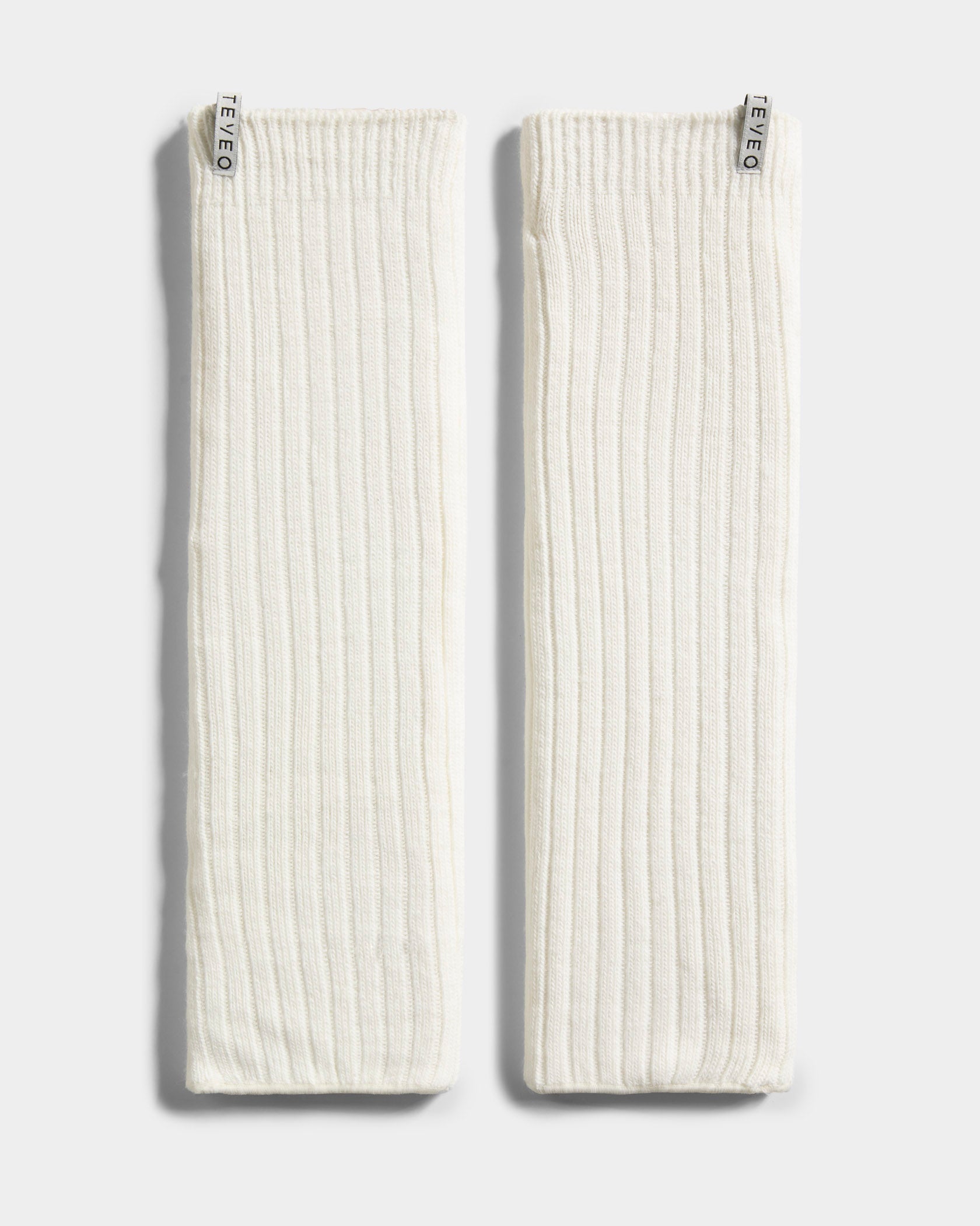 Knit Stulpen "Off White"