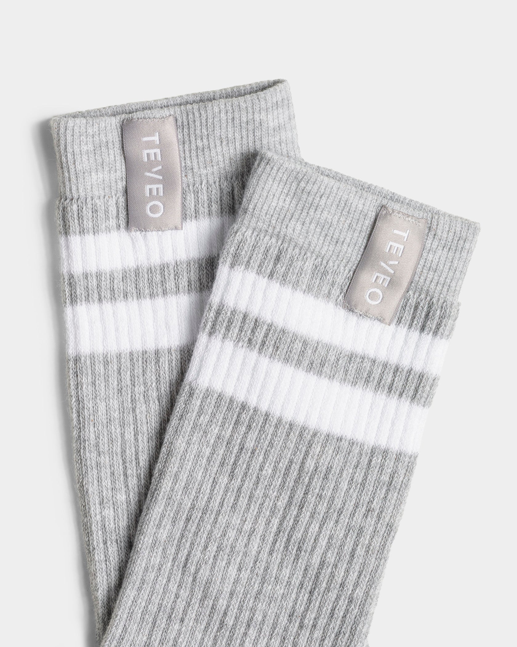 Lift Chunky Socken (2er-Pack) "Hellgrau/Weiß"