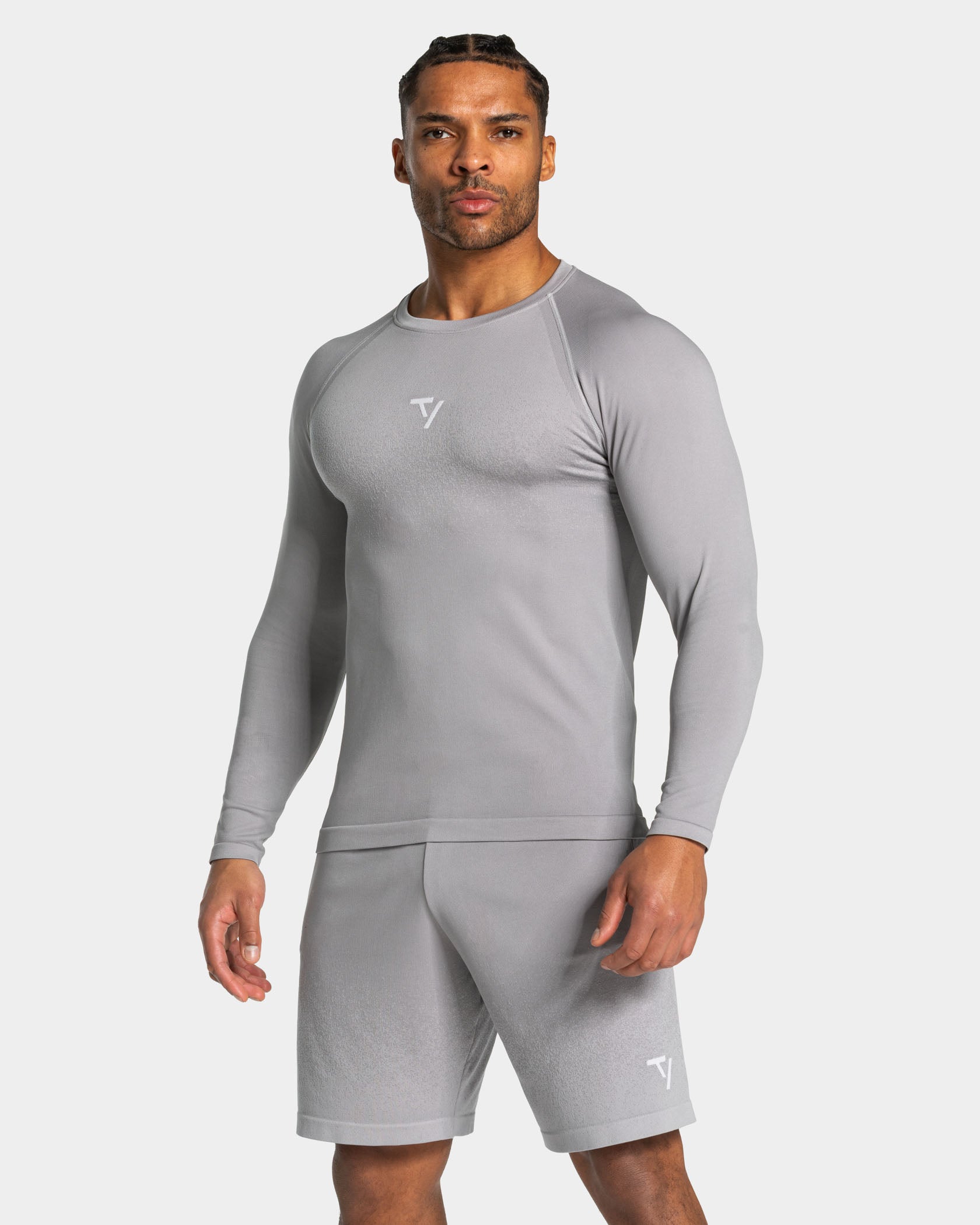 Lift Seamless Longsleeve "Hellgrau"