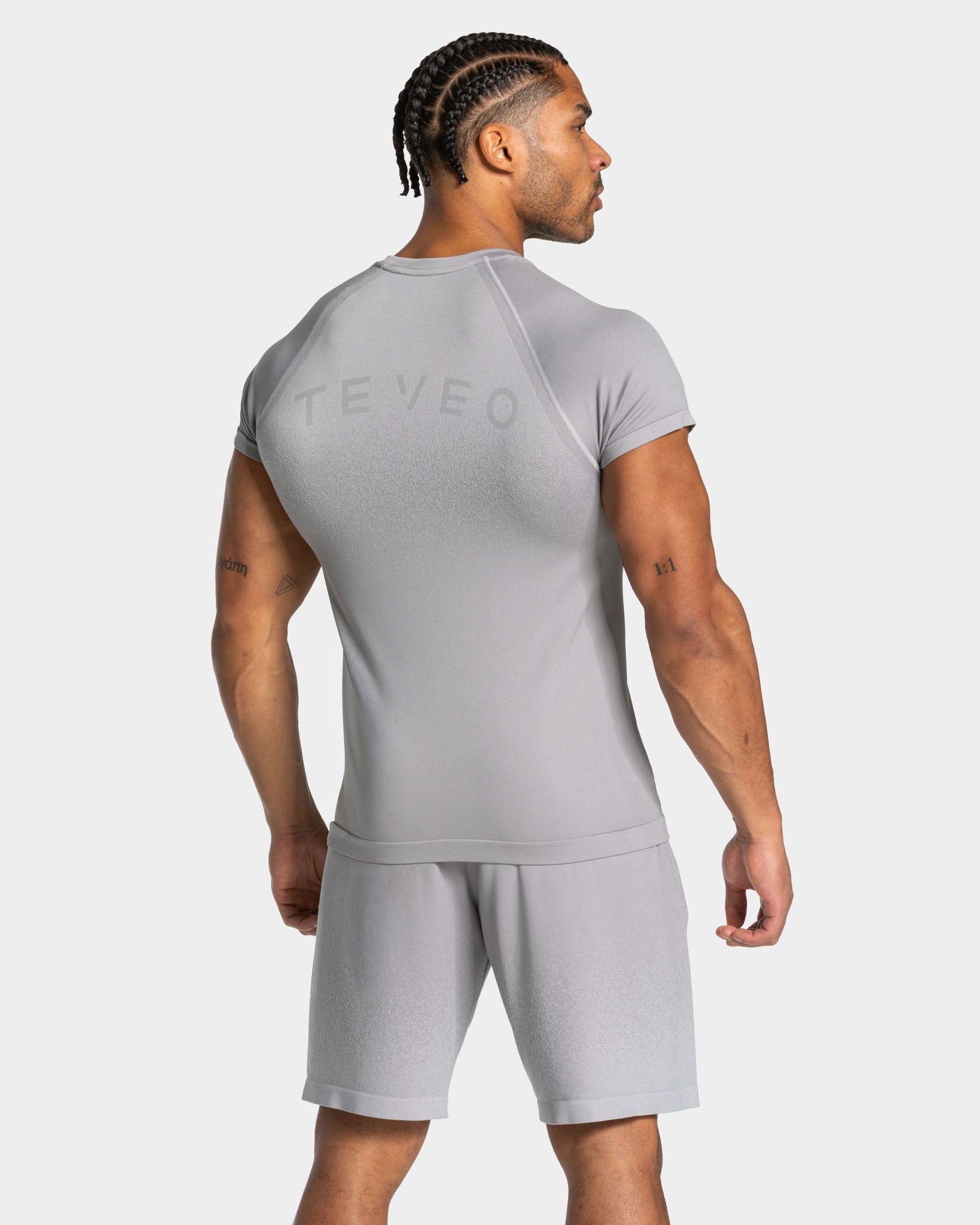 Lift Seamless T-Shirt "Hellgrau"