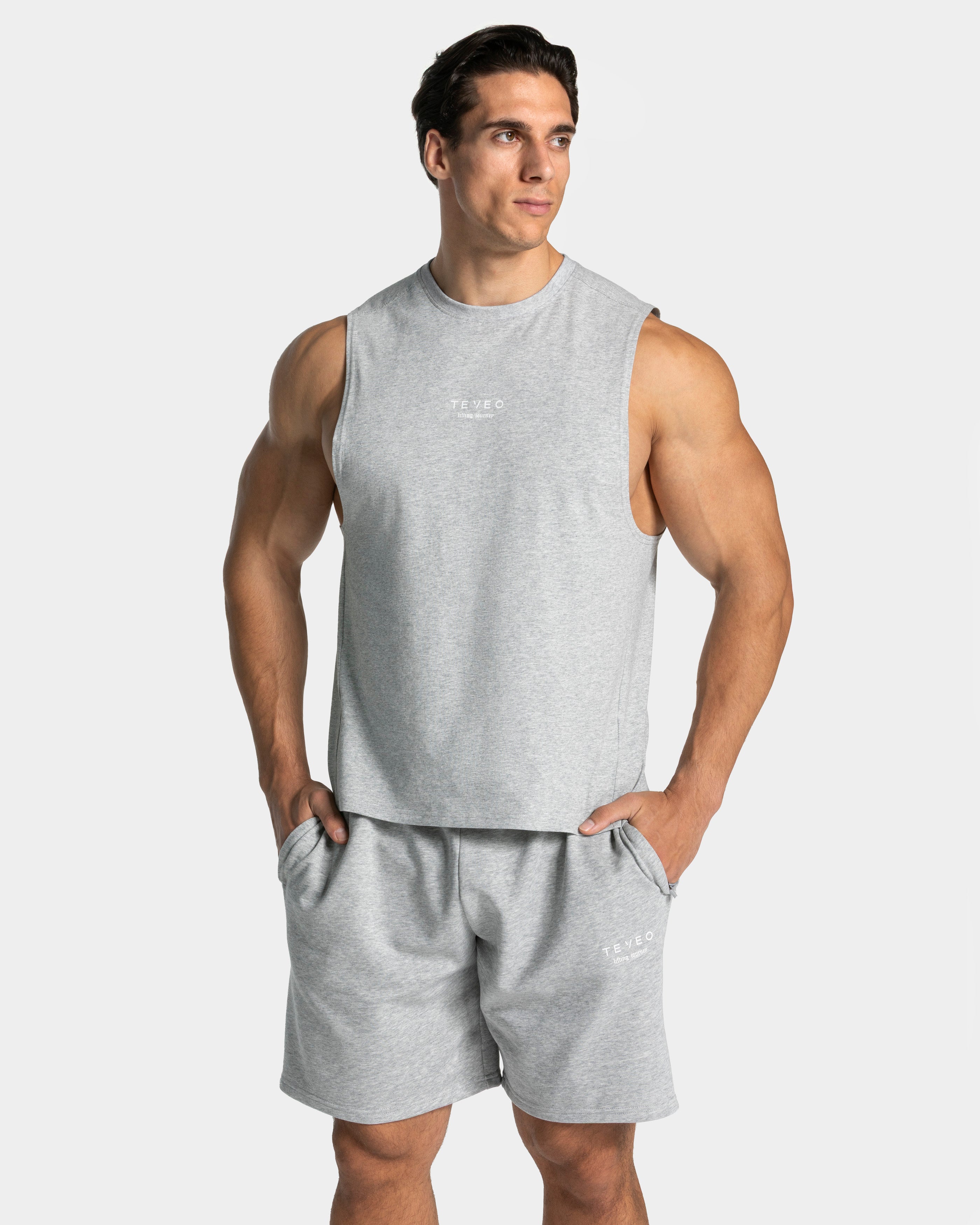 Lifting Journey Tank "Hellgrau Meliert"