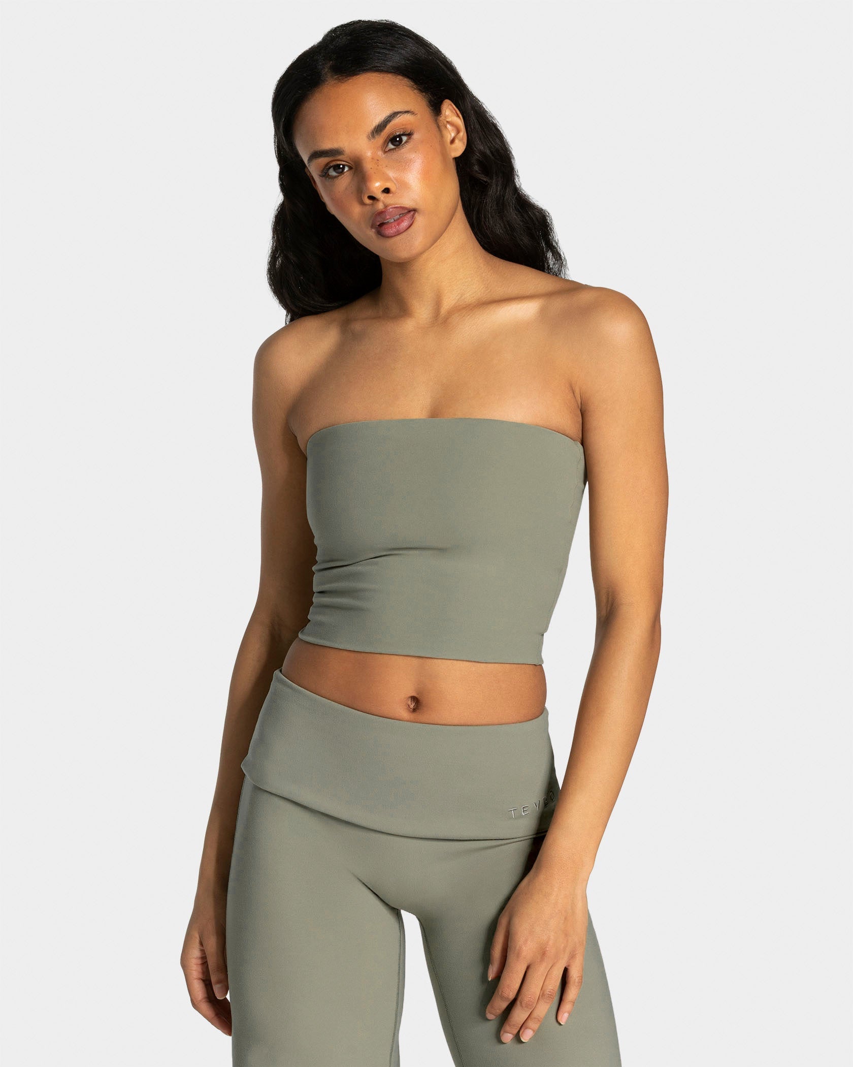 Mellow Bandeau Top Mid "Khaki"