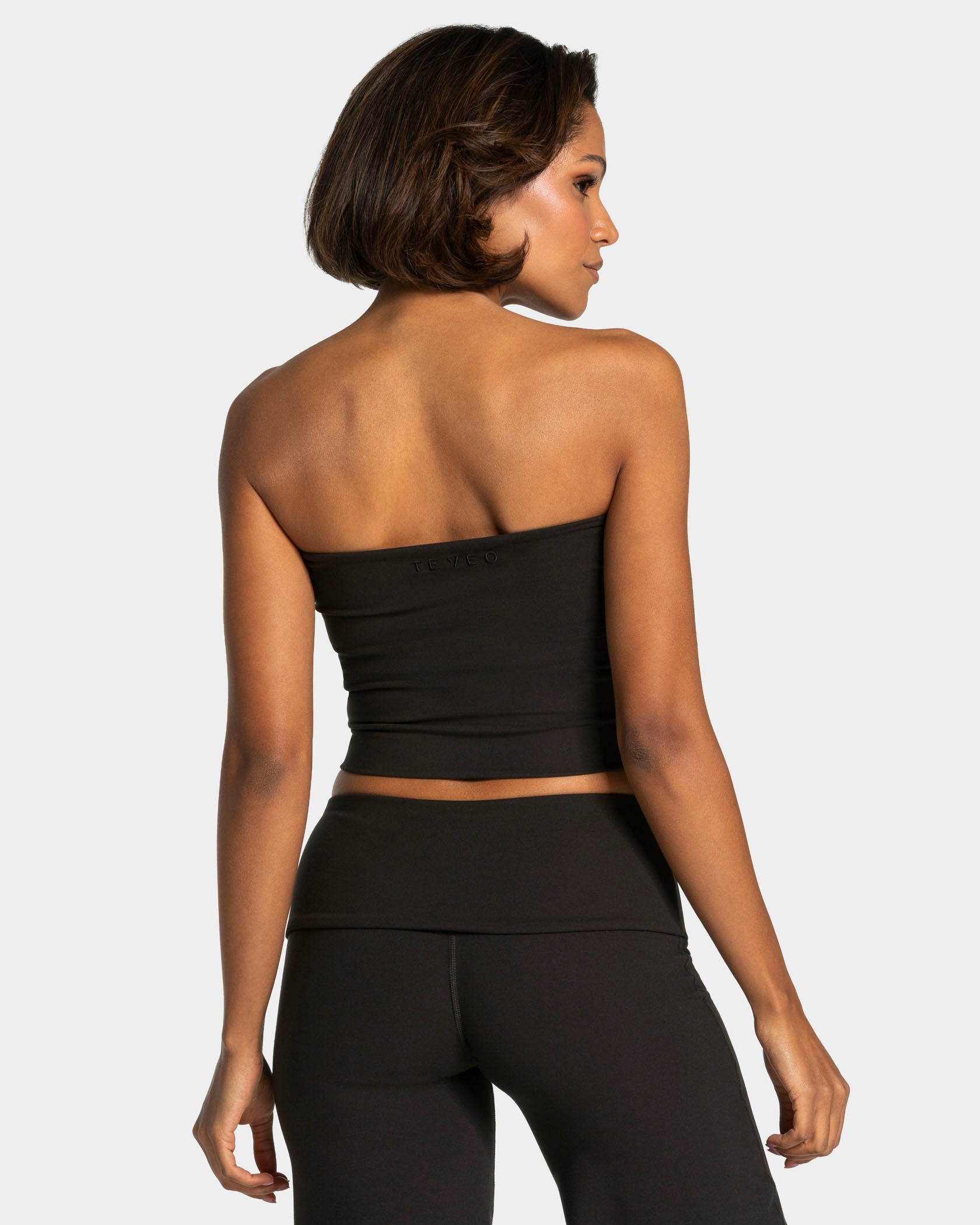 Mellow Bandeau Top Mid "Schwarz"