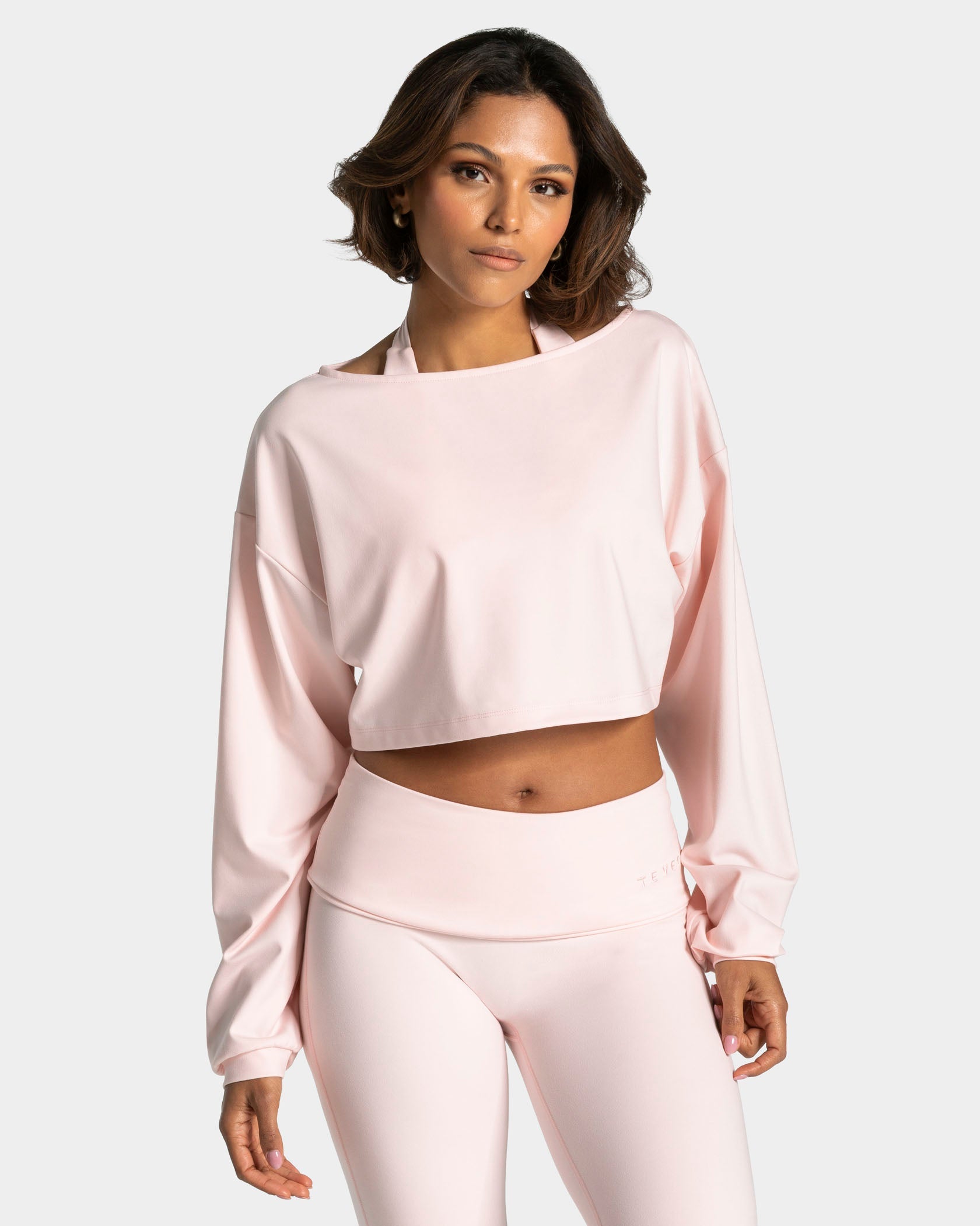 Mellow Cropped Longsleeve "Blossom"