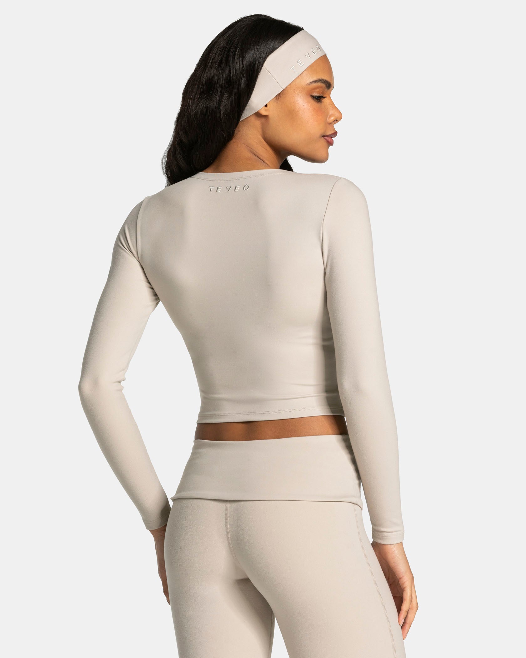 Mellow Gathered Longsleeve "Cream"