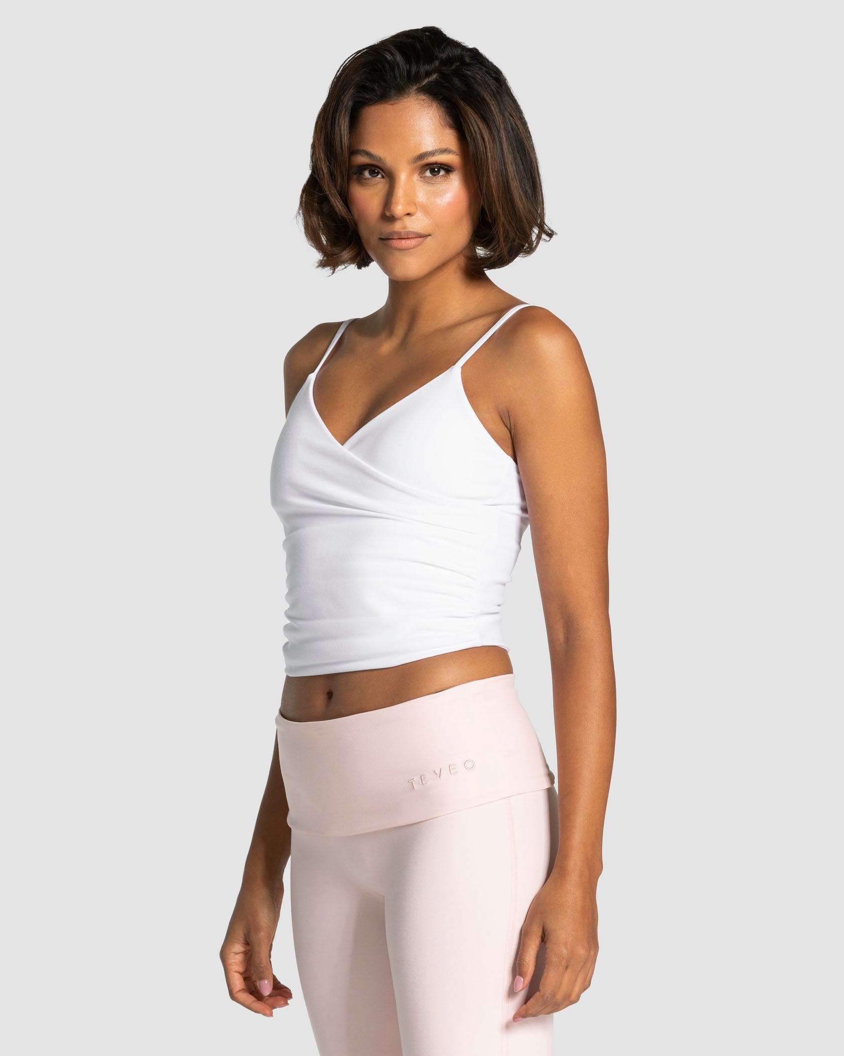 Mellow Gathered Top "Weiß"