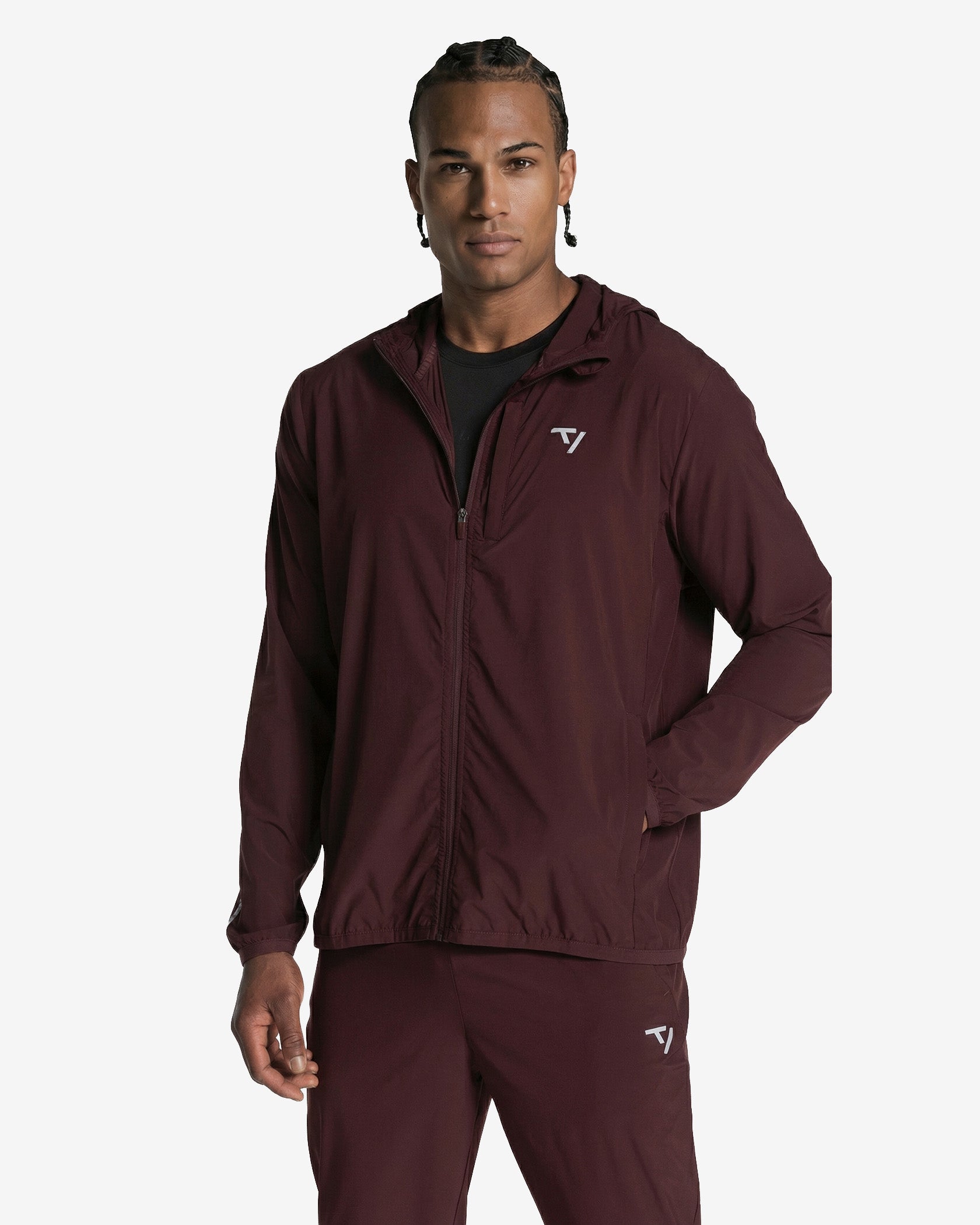 Pace Performance Jacke "Merlot"