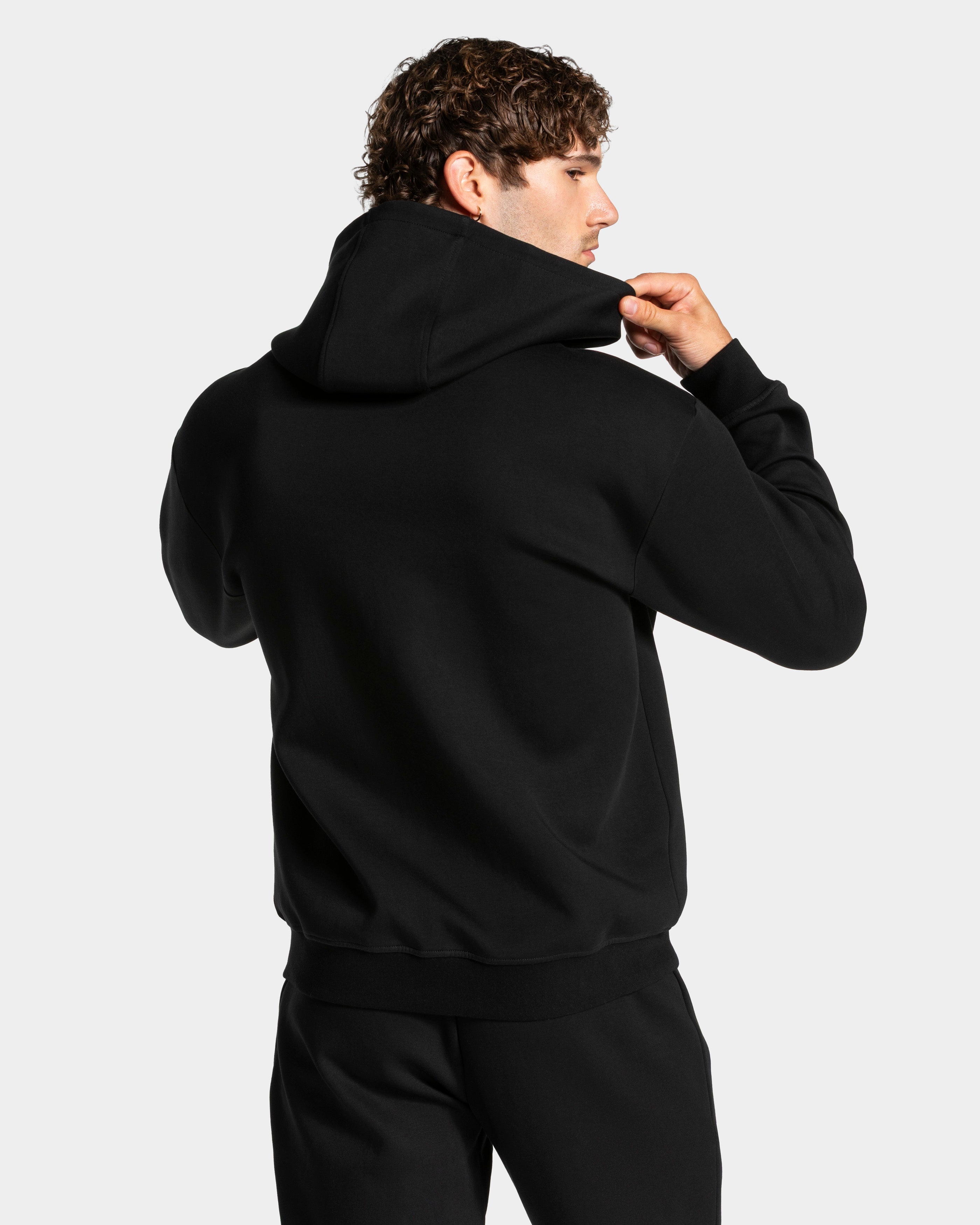 Prime Zip Hoodie "Schwarz"
