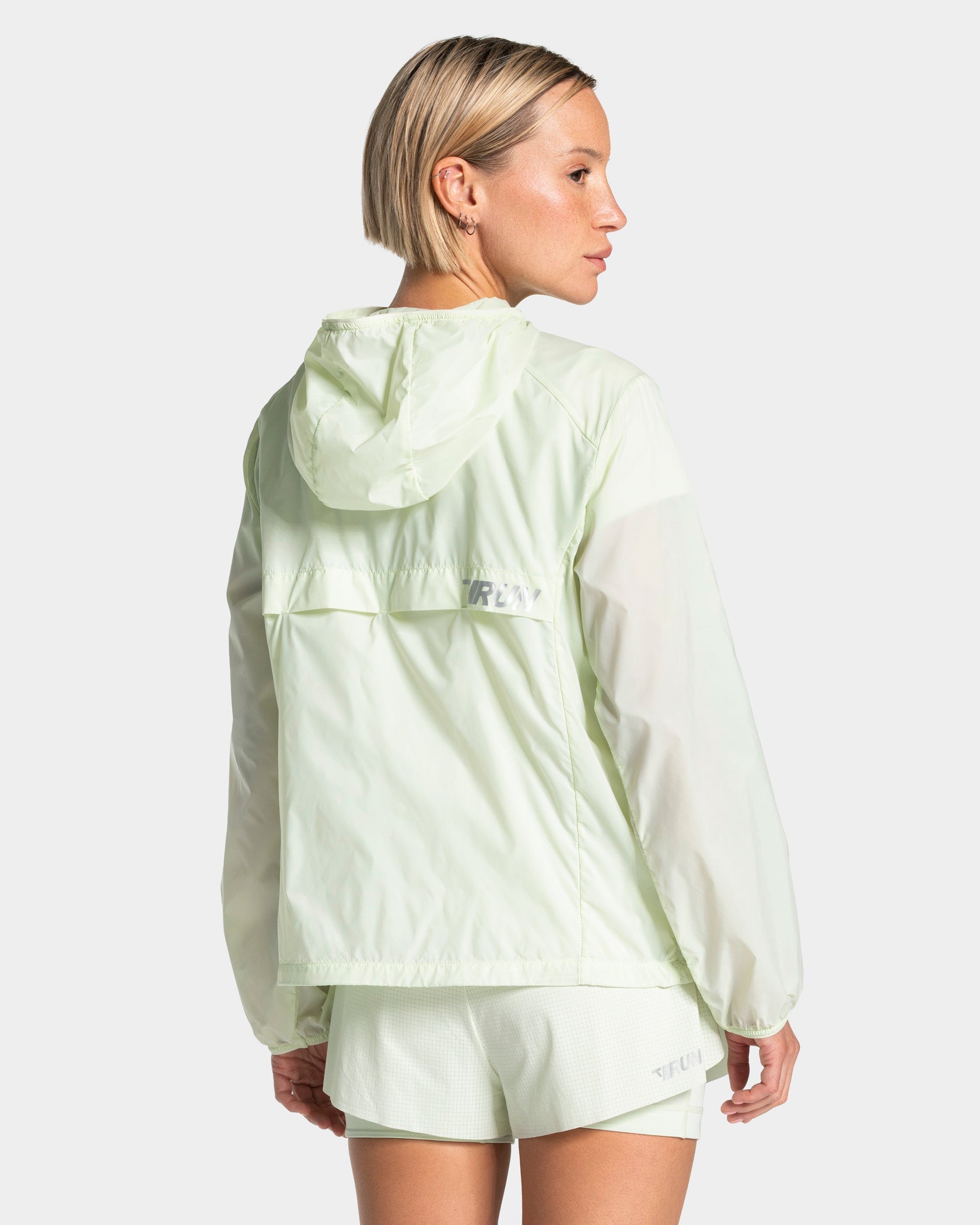 RUN Lightweight Zip Jacke "Ice Mint"