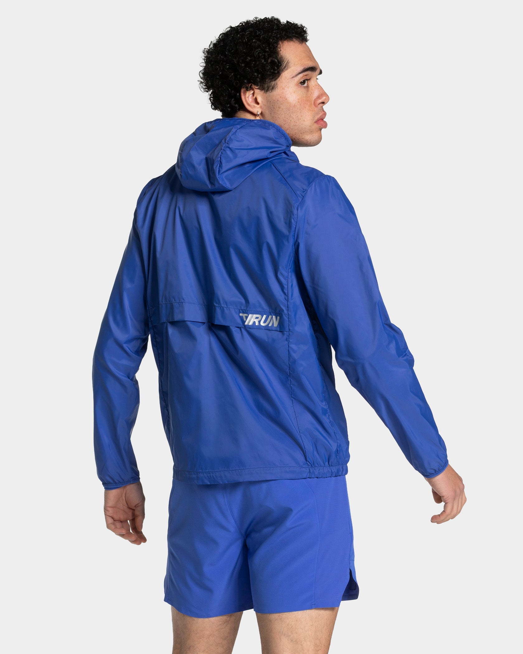 RUN Lightweight Zip Jacke "Royalblau"