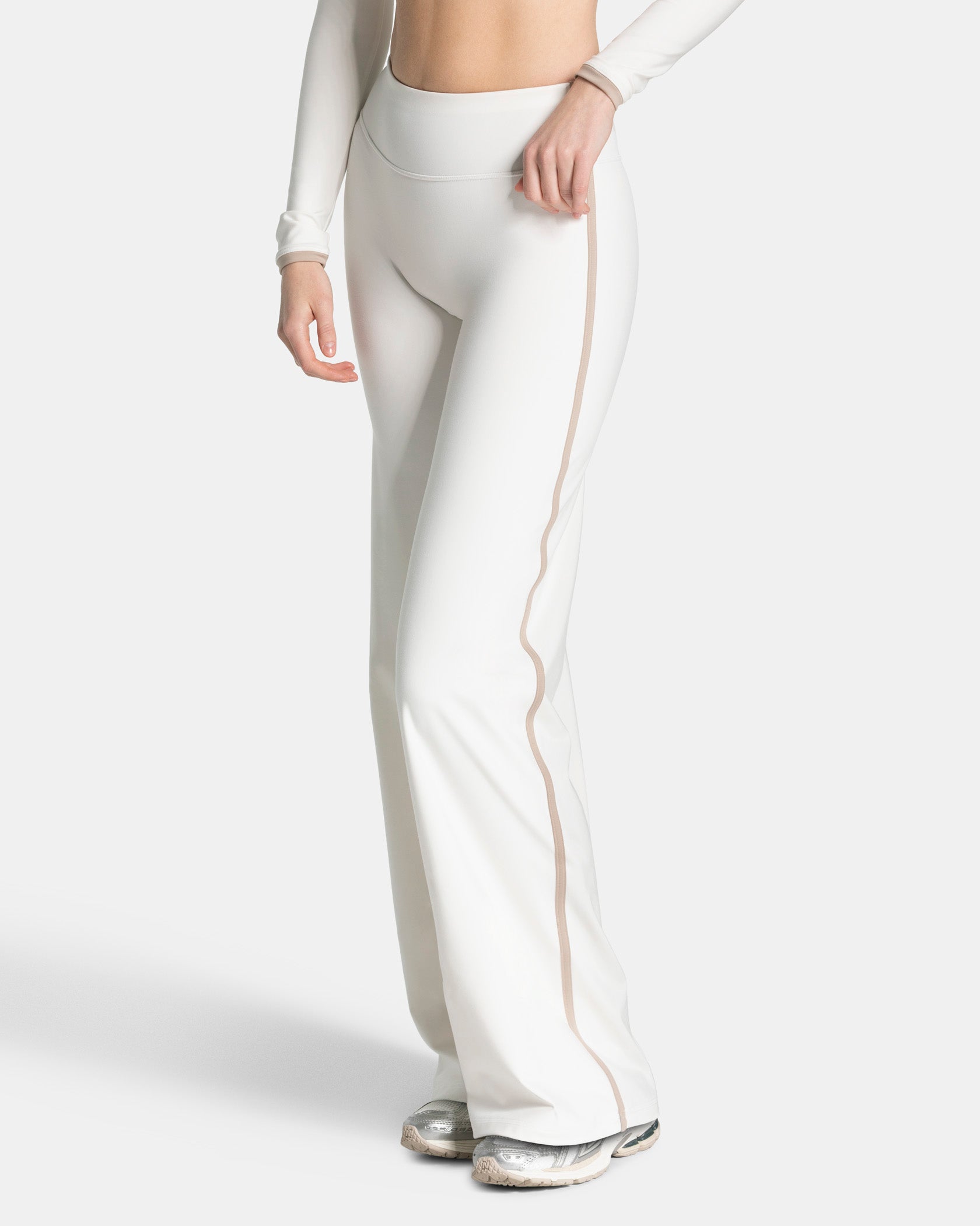 Soft Straight Leg Pants Tall "Off White"