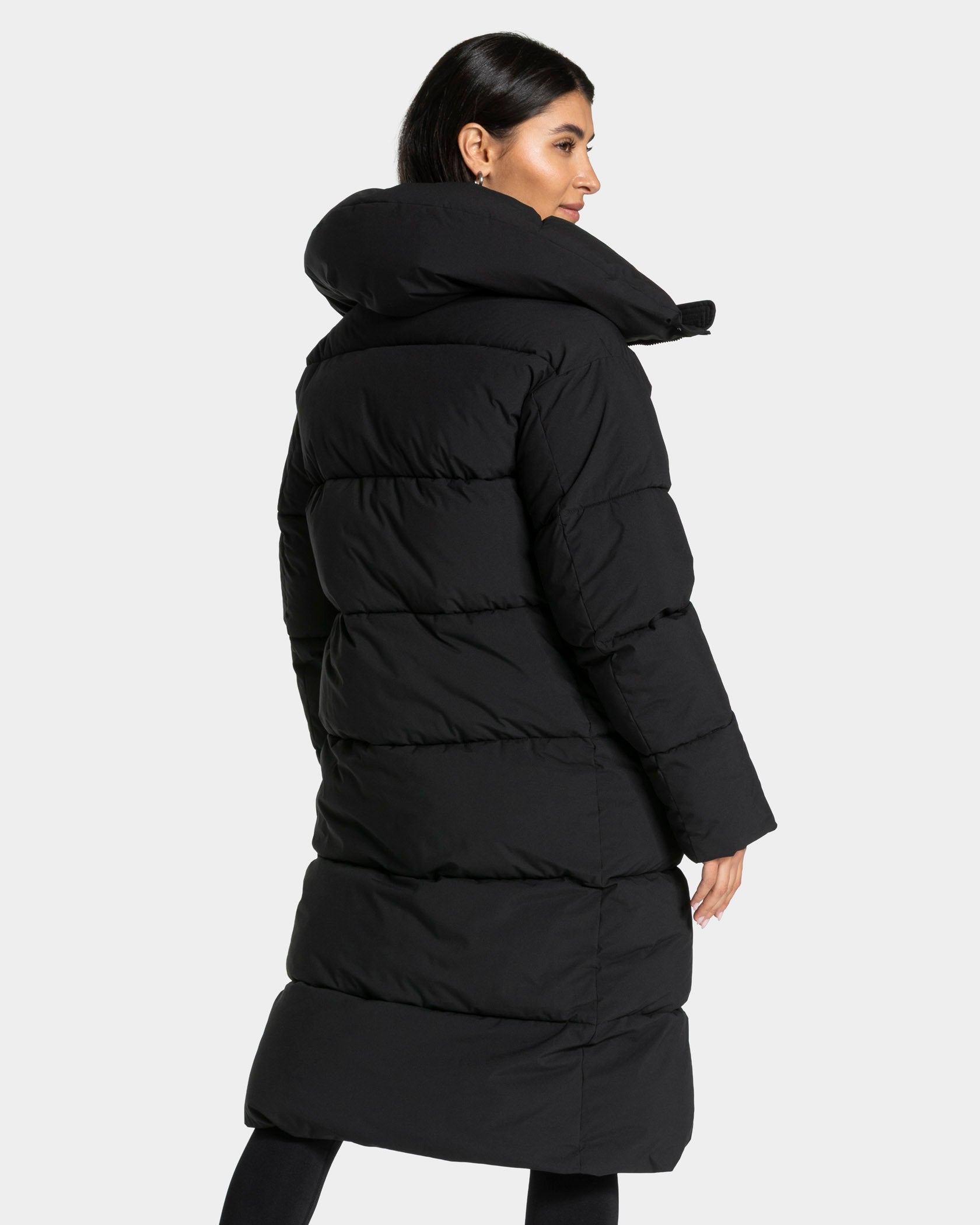 Studio Puffer Mantel "Schwarz"