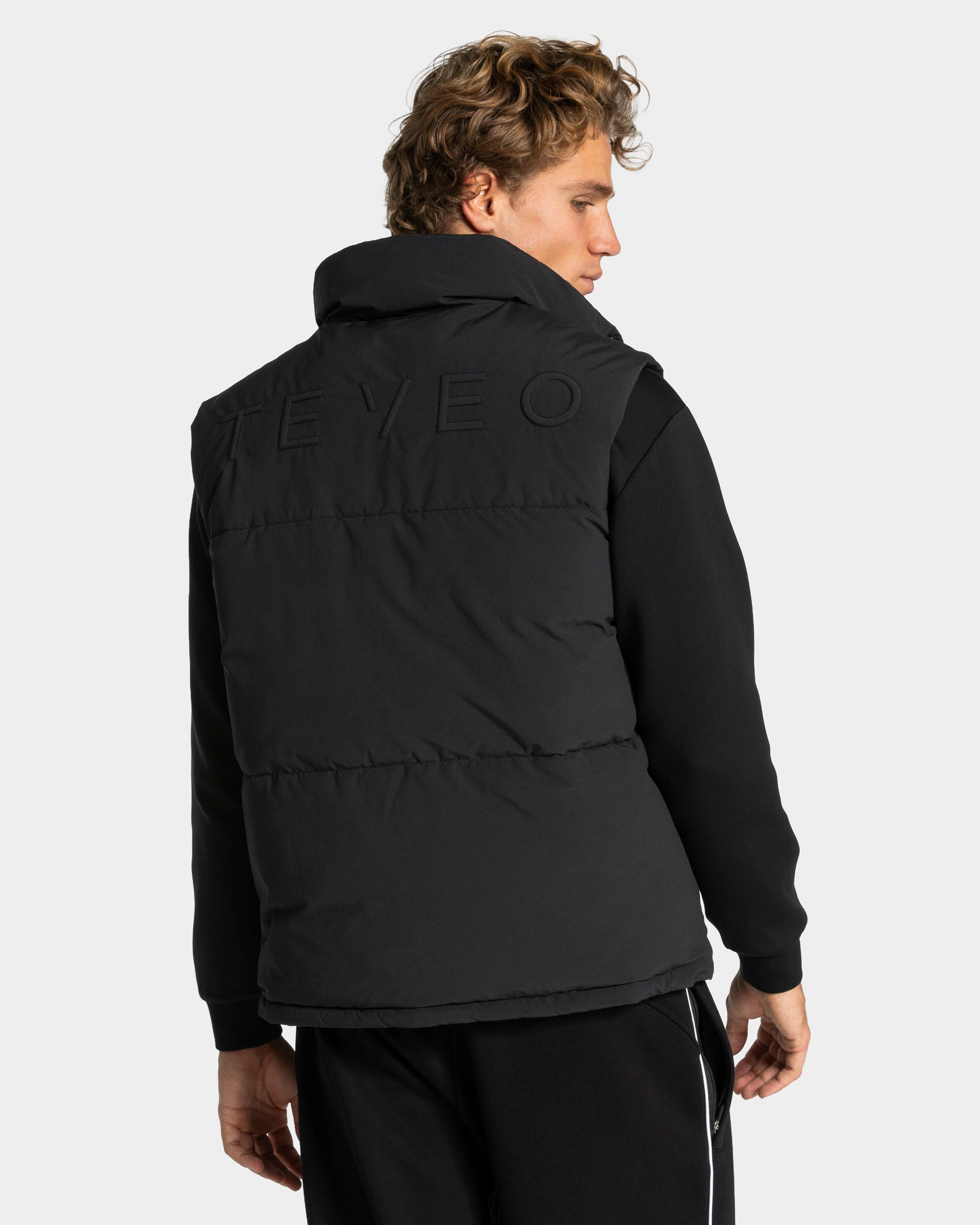 Studio Puffer Weste "Schwarz"