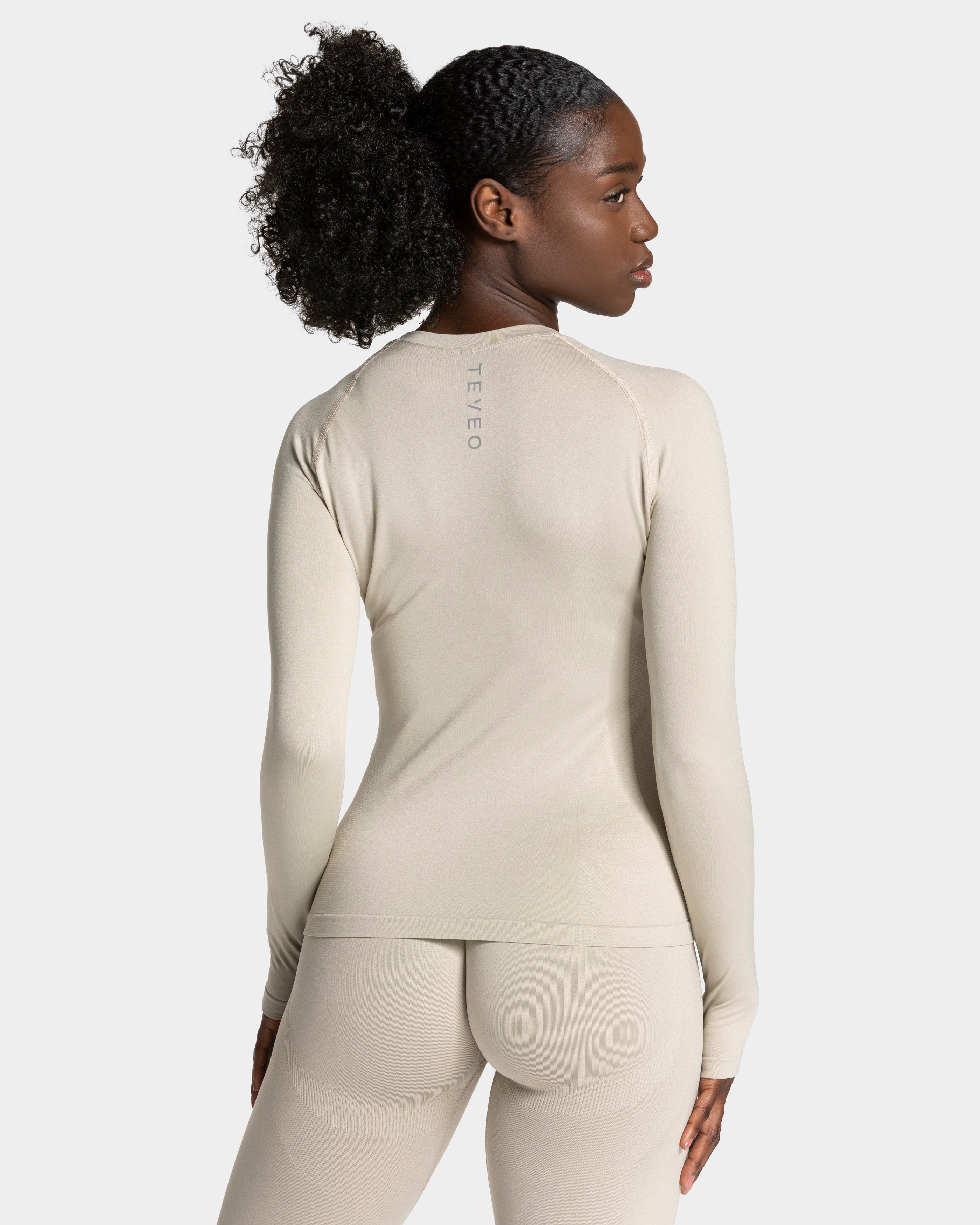 END Running Longsleeve "Latte"