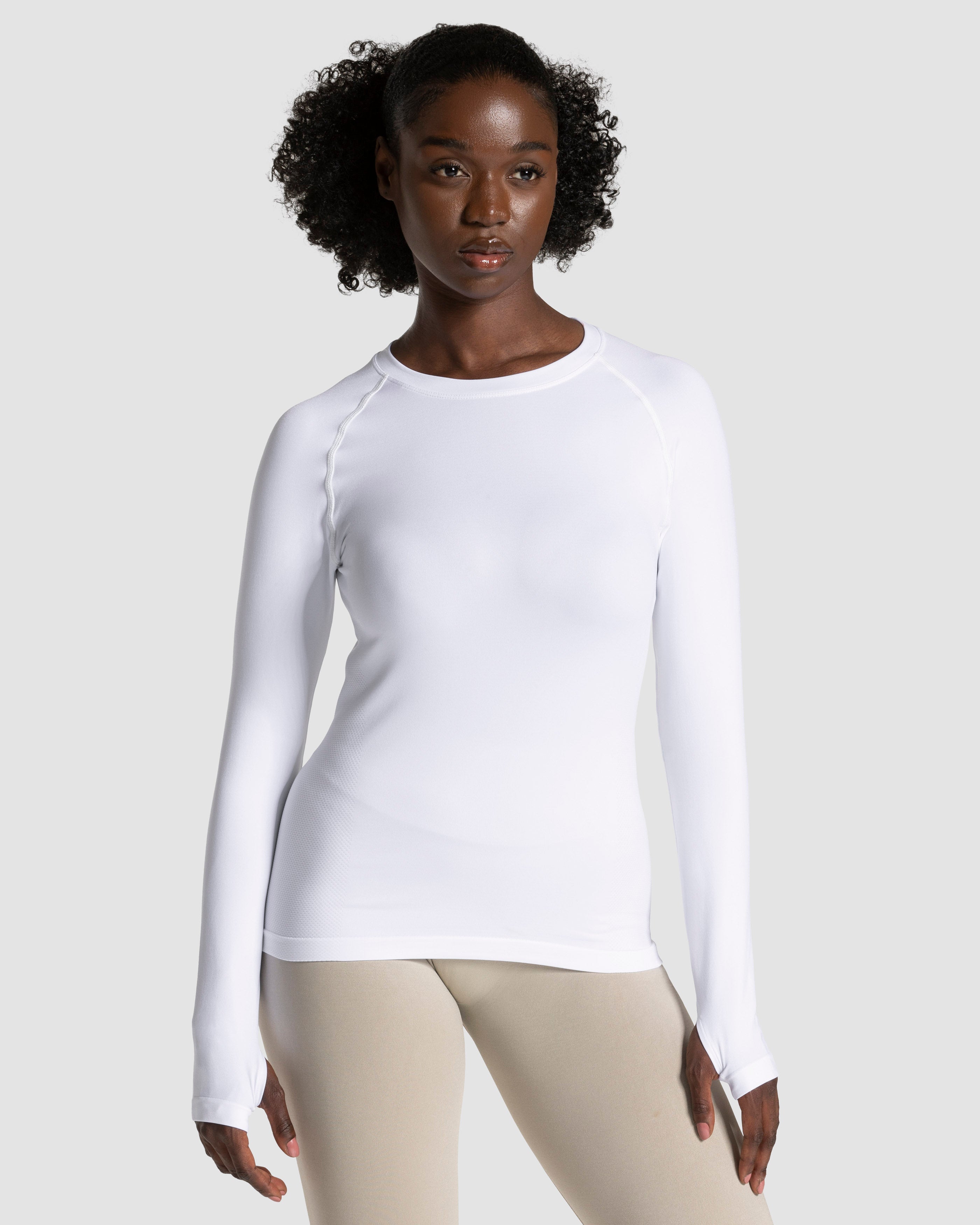 END Running Longsleeve "Weiß"