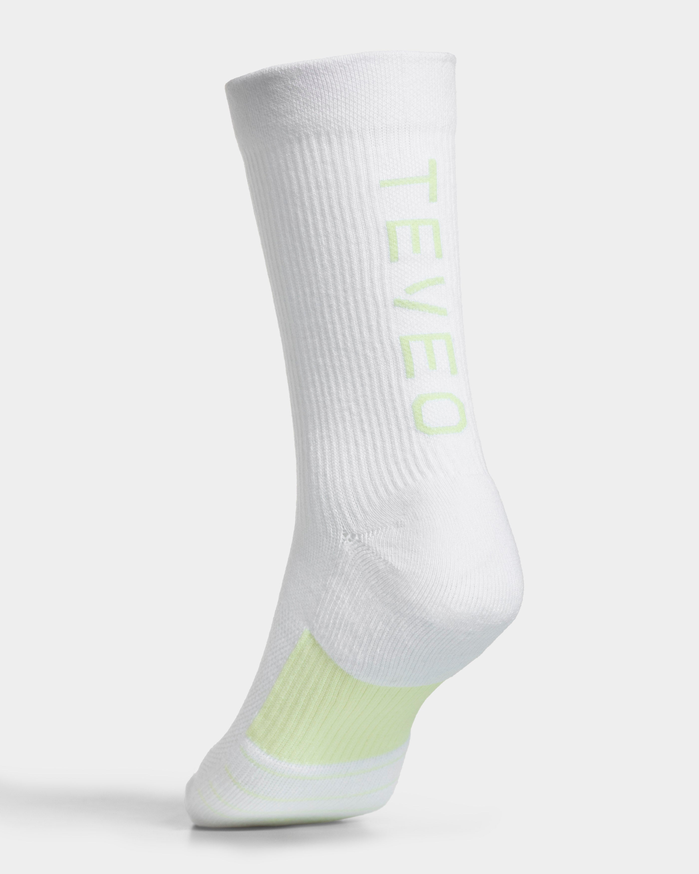 END Running Socken (2er-Pack) "Weiß - Limelight"