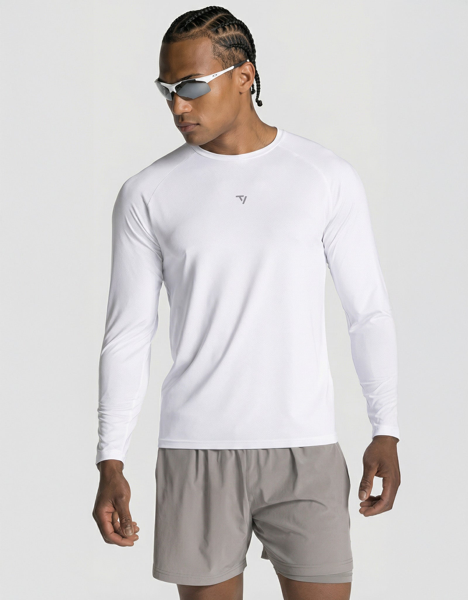 END Running Longsleeve "Weiß"