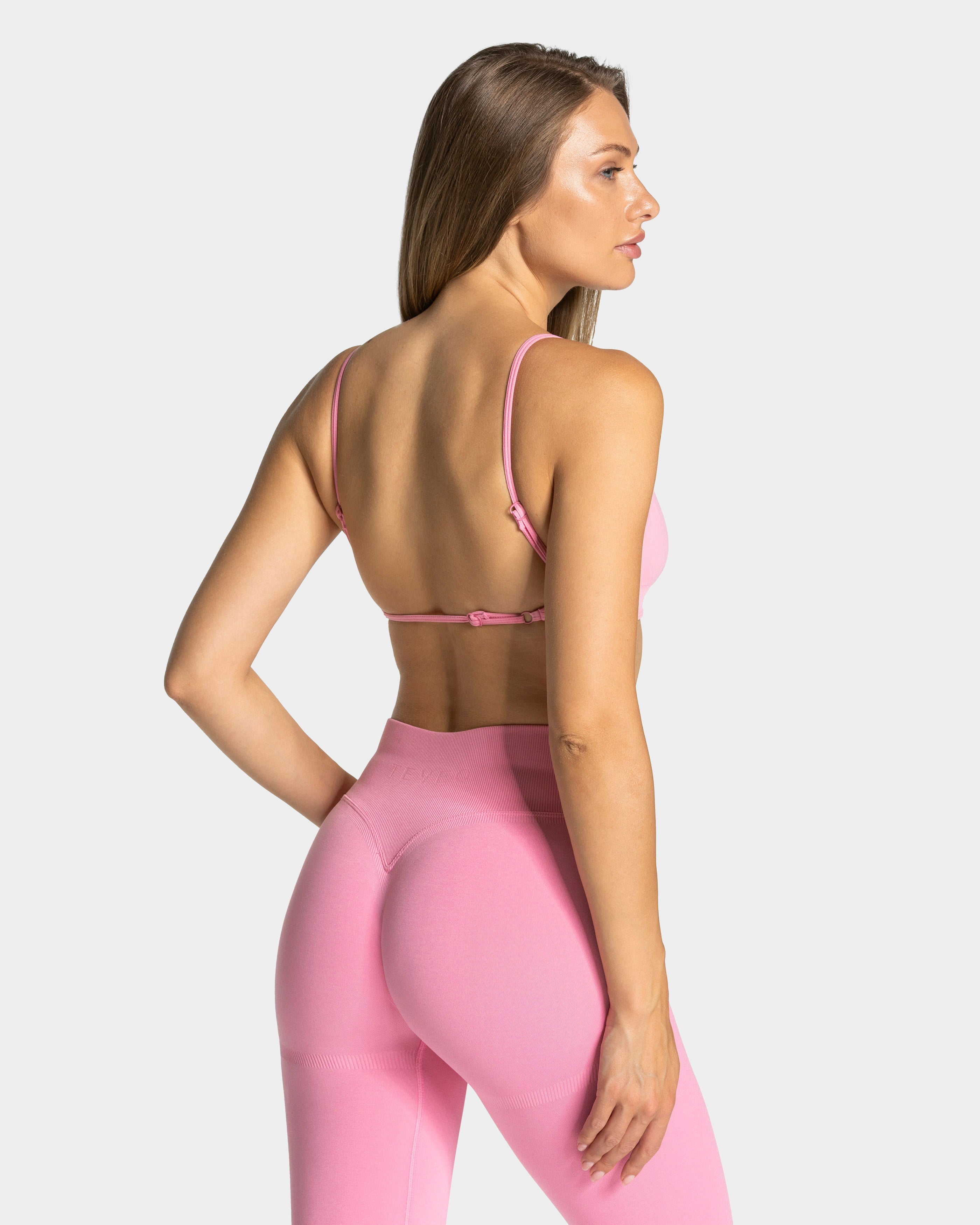 Femme Backless Bh "Pink"