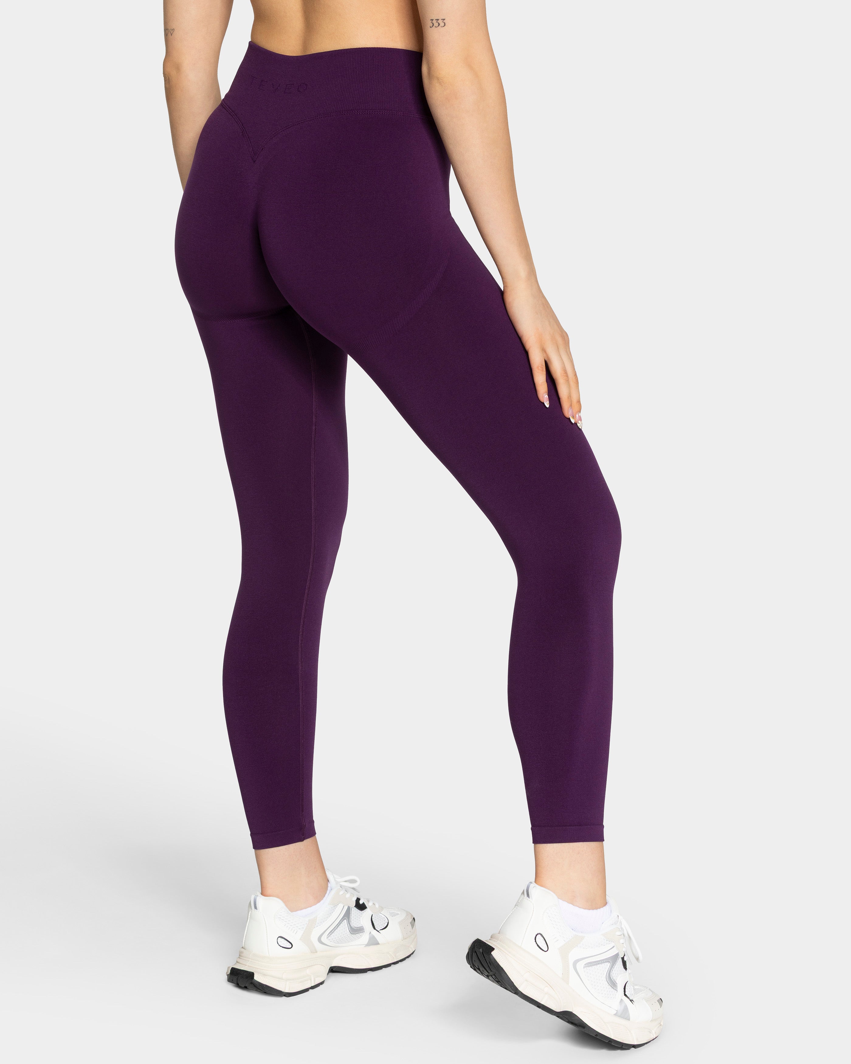 Femme Sculpt Scrunch Leggings "Aubergine"