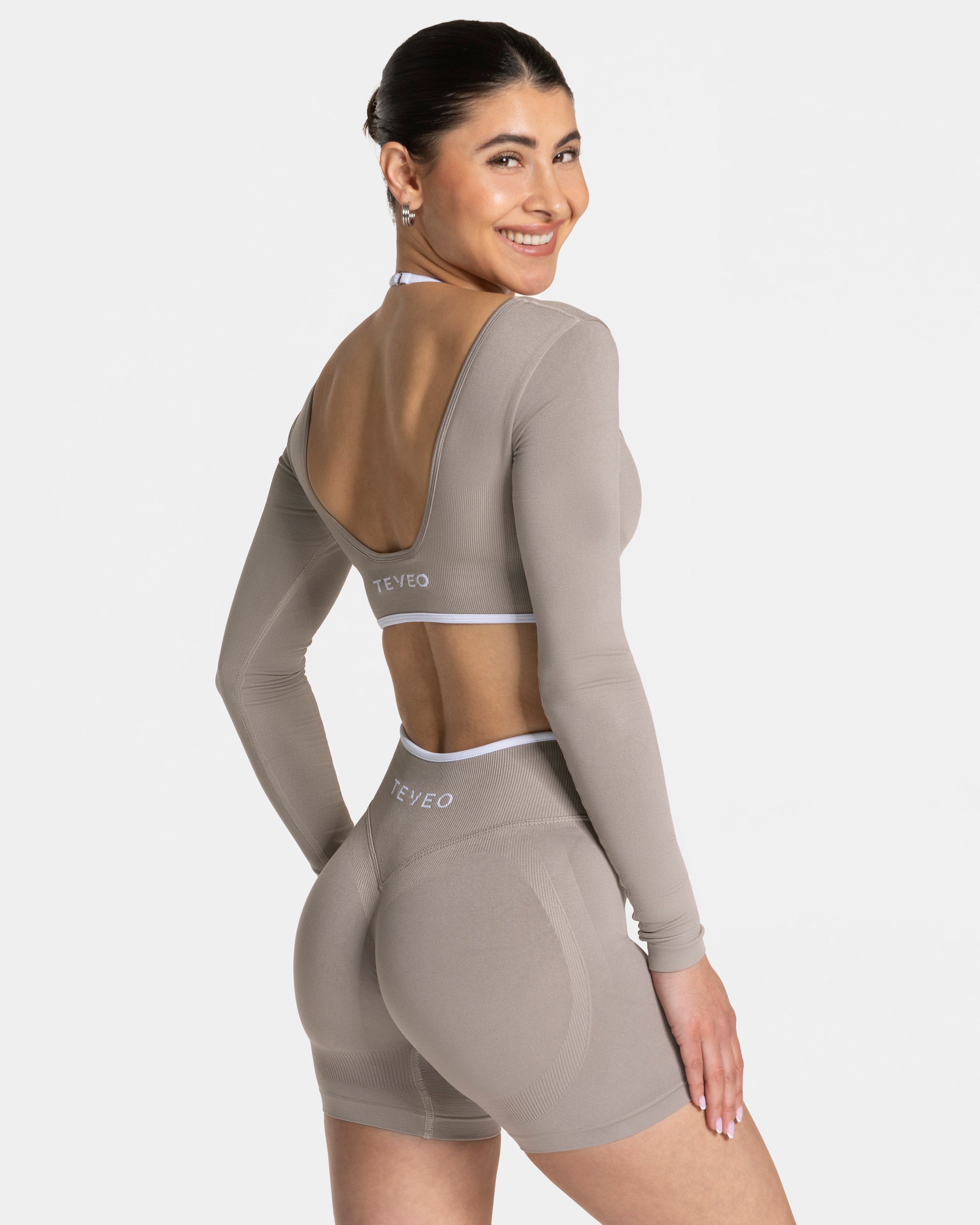 Contrastline Longsleeve "Stone"