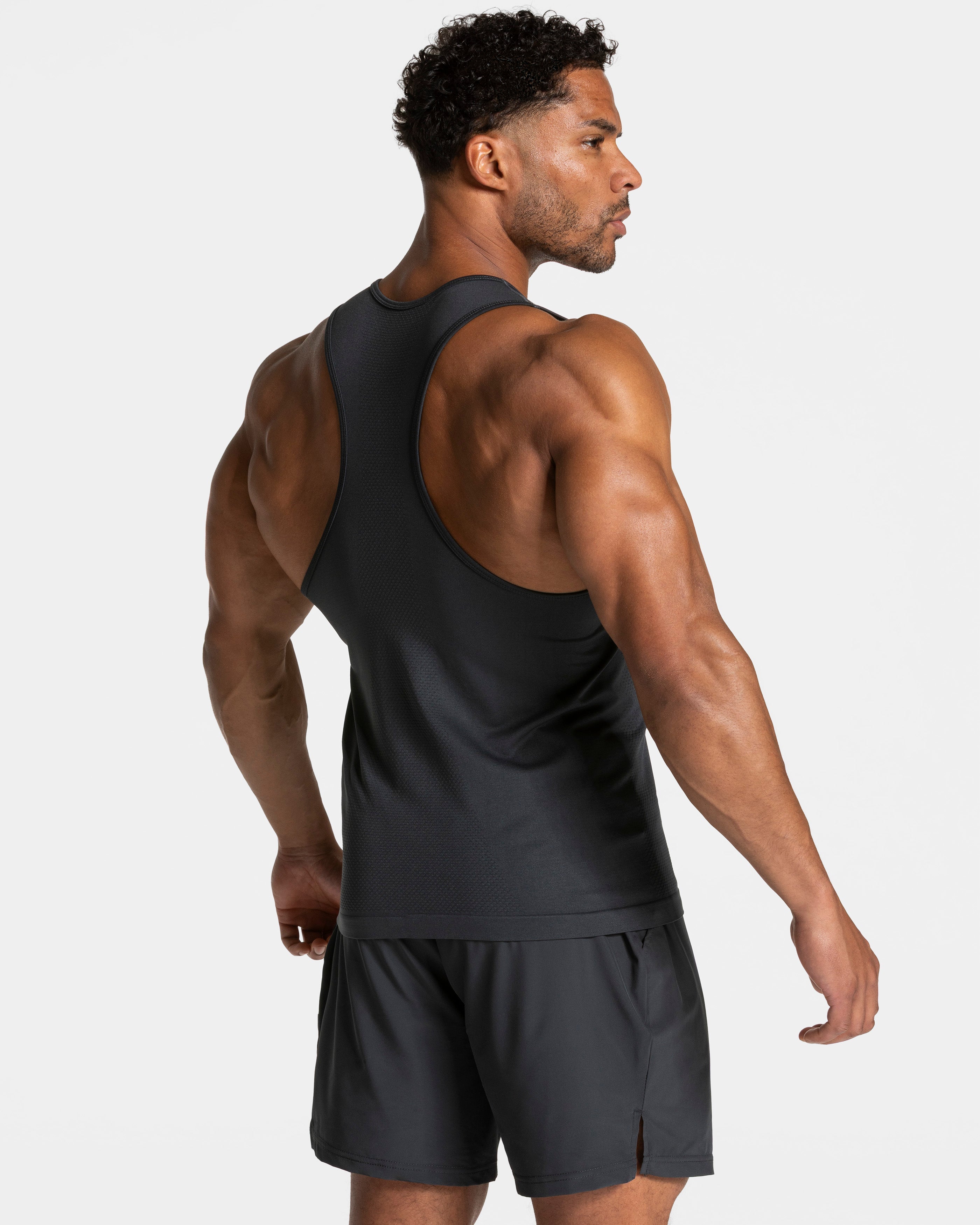 Pace Fitted Tank "Gunmetal"