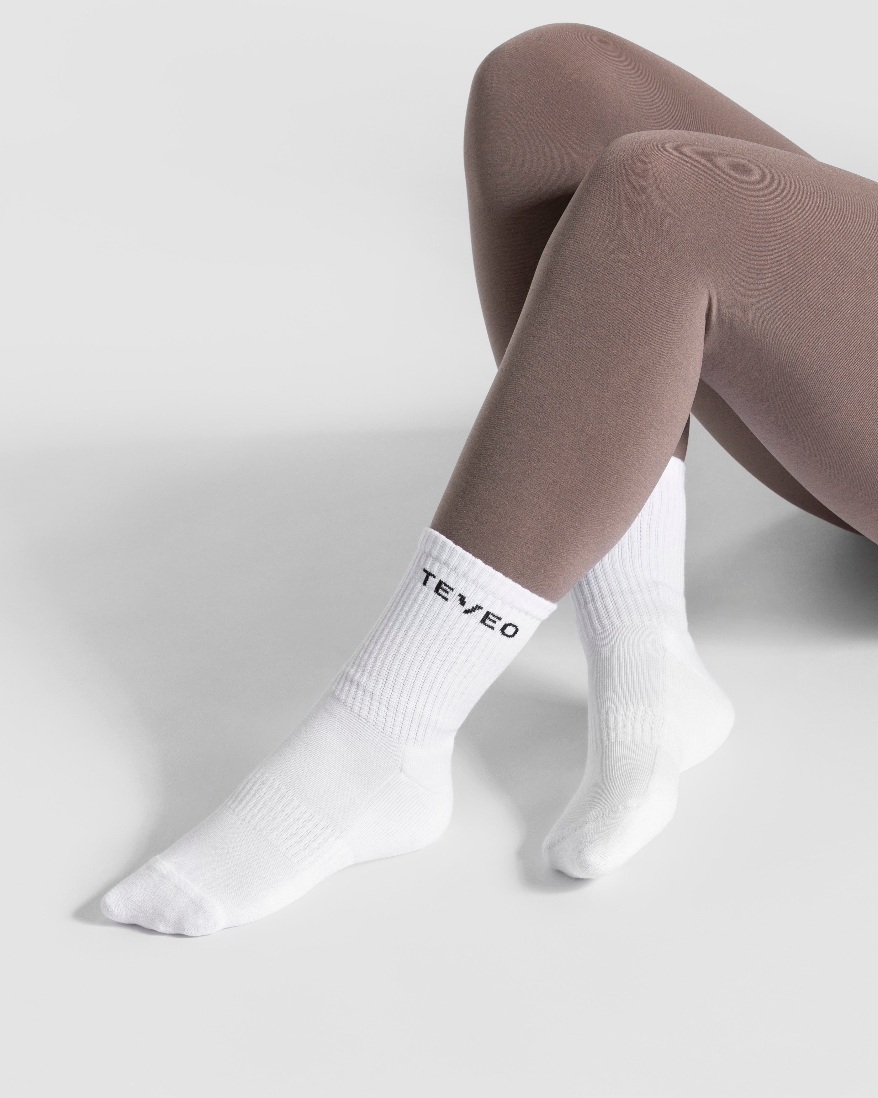 Tennis Socken (2er-Pack) "Weiß"